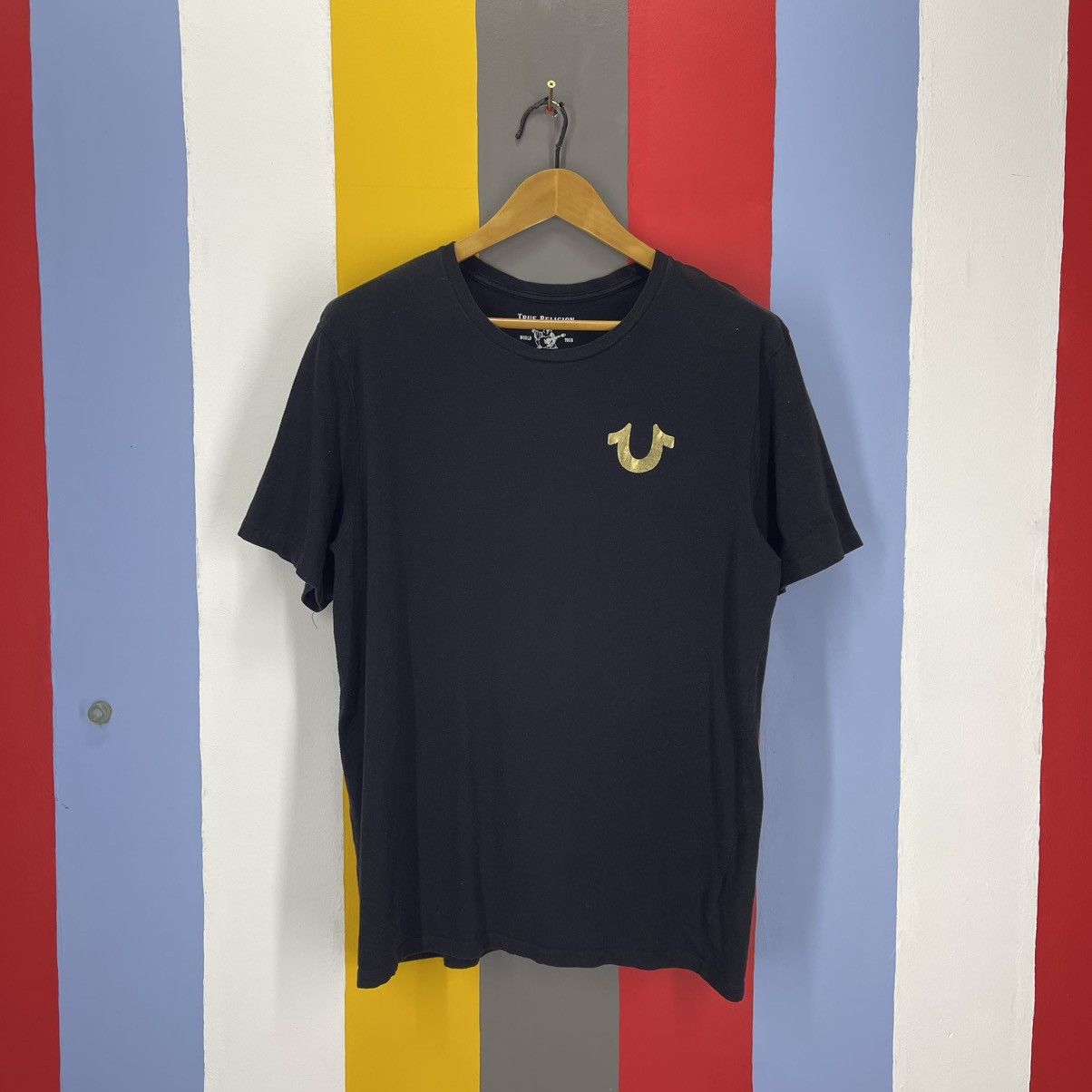 True Religion TRUE RELIGION GOLD BIG BUDDHA T Shirt #2029/14 Size US L / EU 52-54 / 3 - 3 Thumbnail