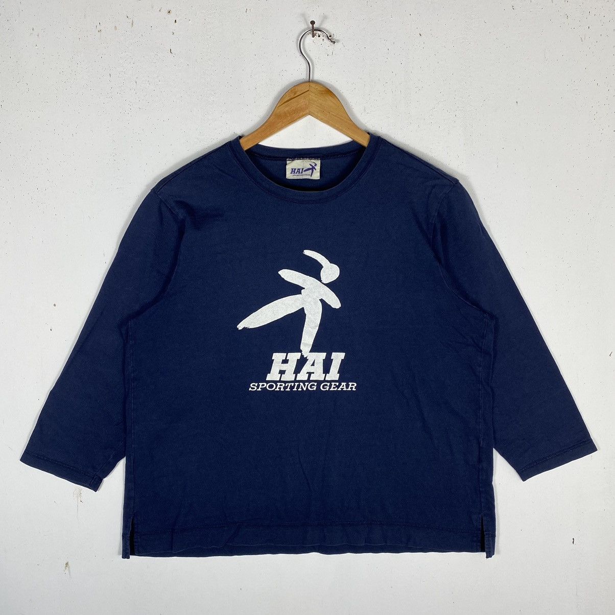 Hai Sporting Gear Vintage 90's HAI SPORTING GEAR By Issey Miyake Graphic Tee Size US M / EU 48-50 / 2 - 2 Thumbnail