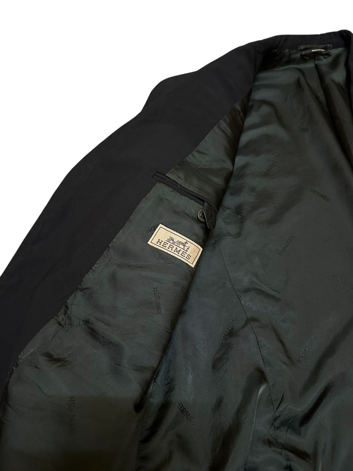 Hermes Vintage Hermes Coat Size 48S - 5 Thumbnail