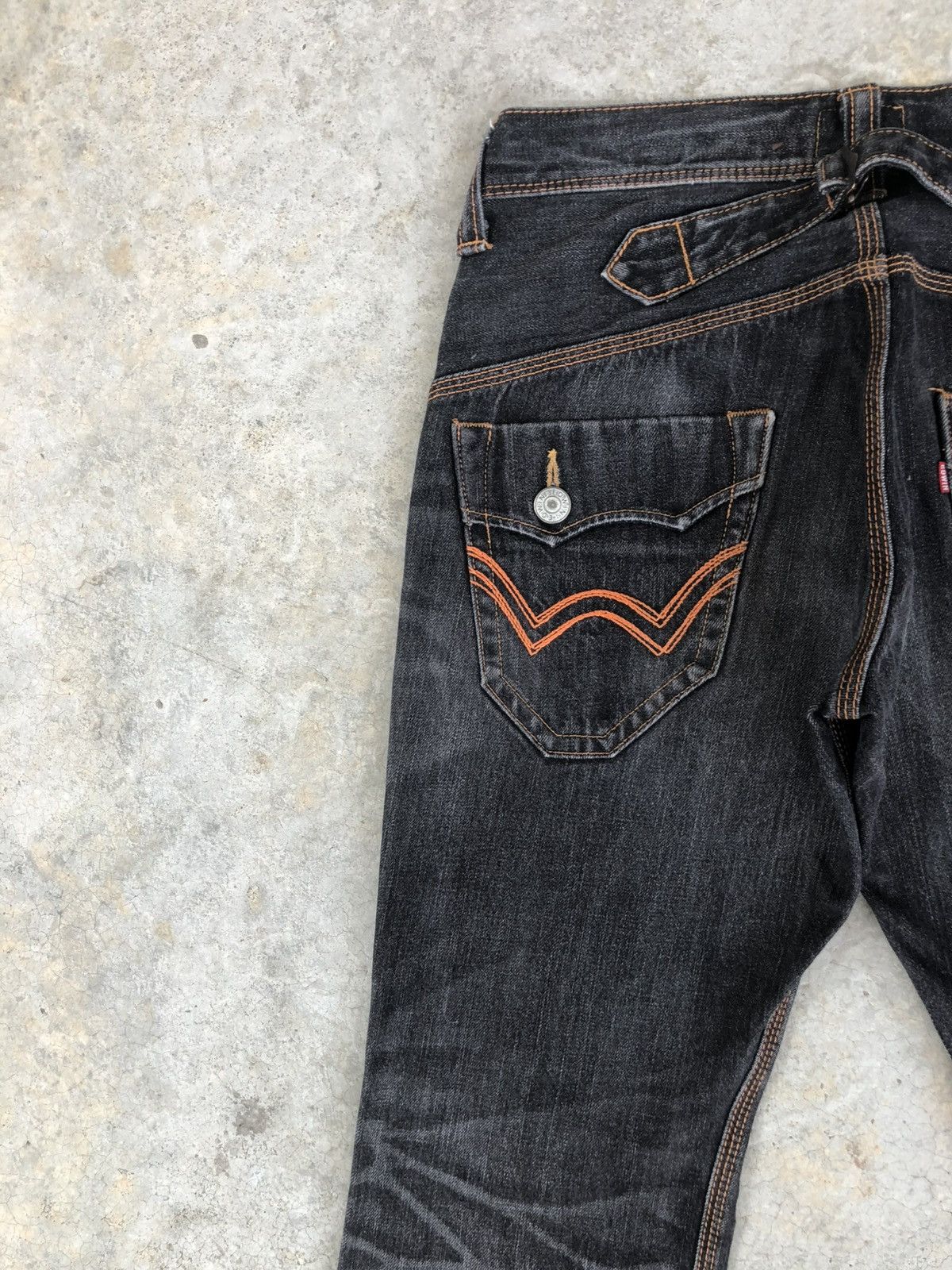If Six Was Nine Edwin Exclusive Flared Jeans Distressed Jeans Size US 31 - 9 Thumbnail