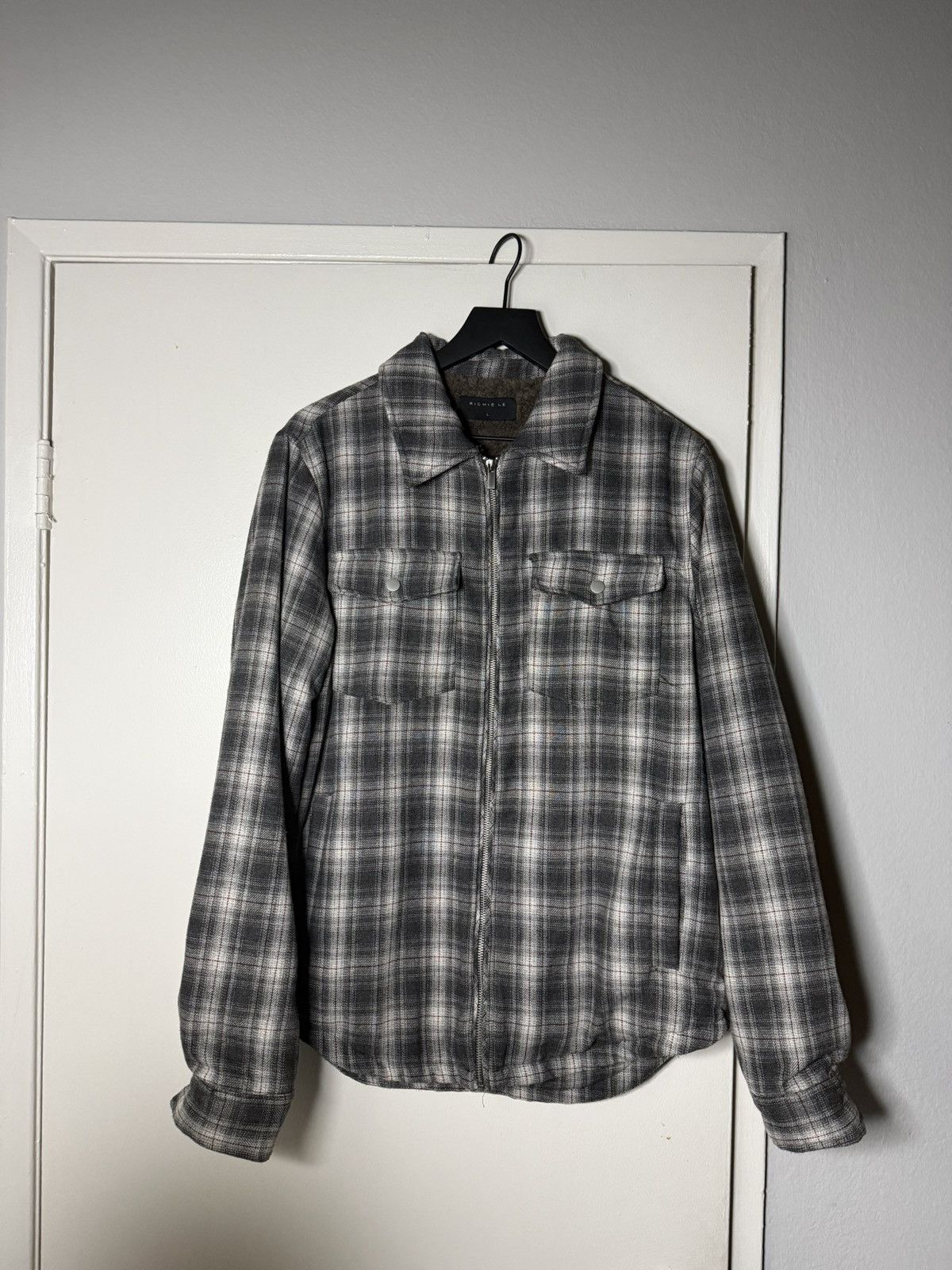 Richie Le Collection Richie le Collection flannel shacket Size US L / EU 52-54 / 3 - 1 Thumbnail