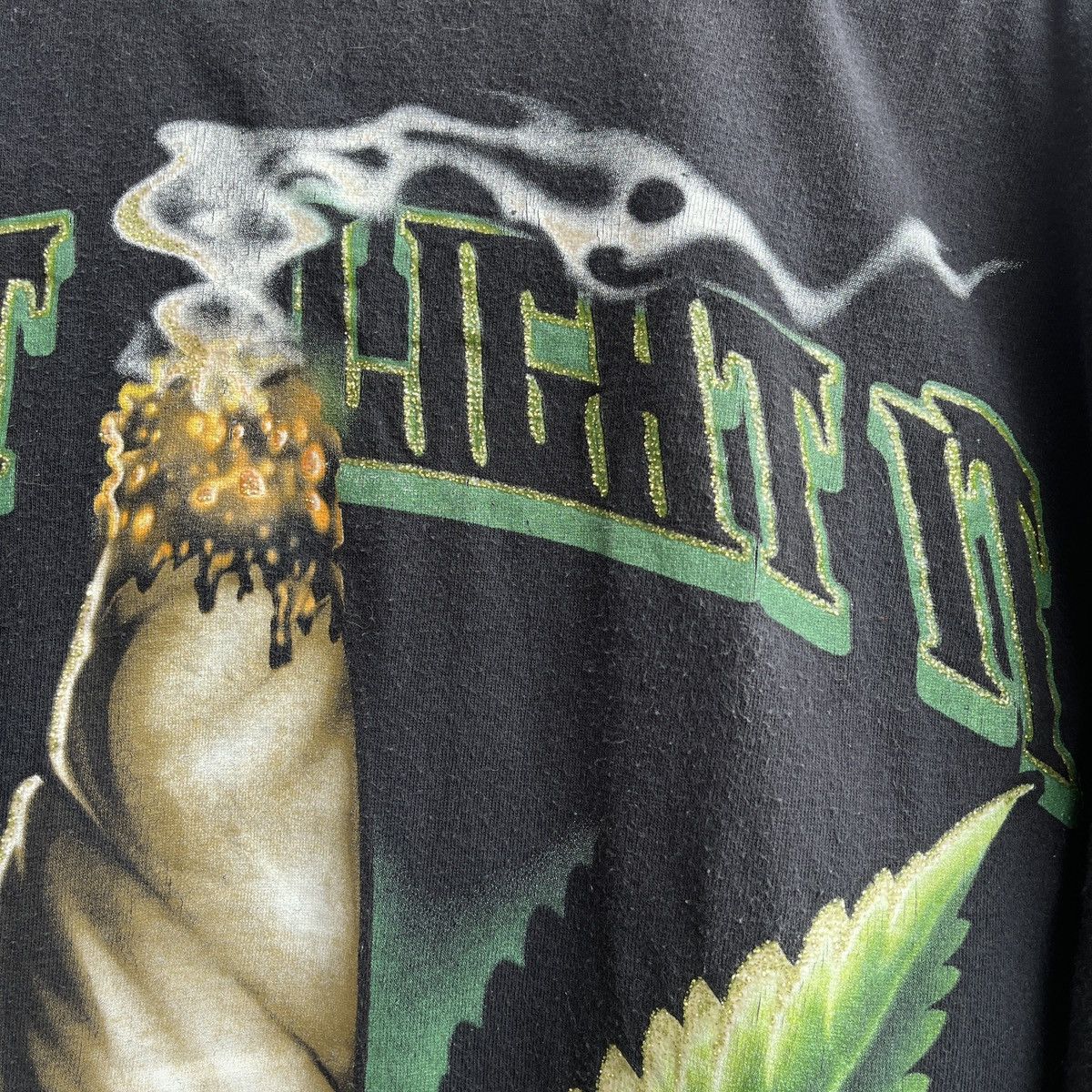 Other Streetwear Weeds Roll It Light It Big Printed TShirt Size US XL / EU 56 / 4 - 13 Thumbnail