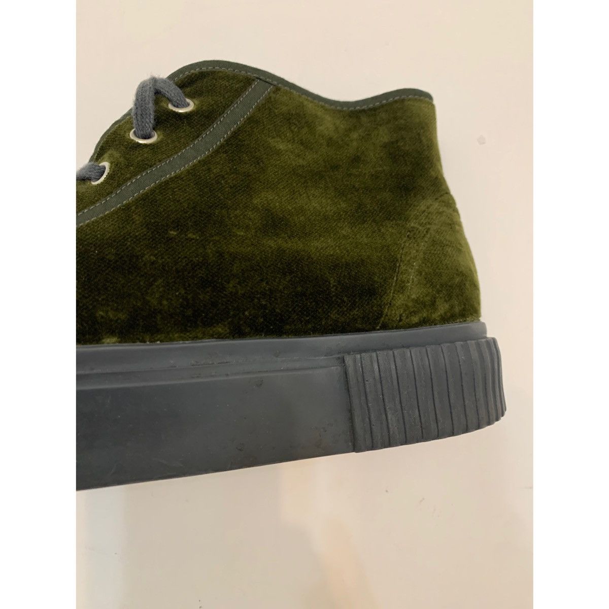 Theory THEORY CHUNKY VELVET HI-TOP SNEAKER Size US 11 / EU 44 - 8 Thumbnail