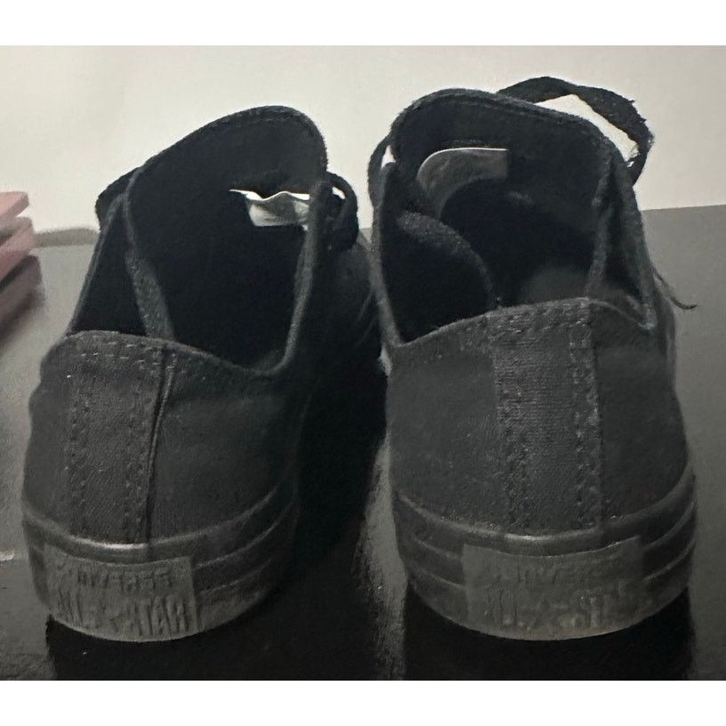 Converse Converse All Star wmn 10/men 8 EXCELLENT preowned Mono BLACK Size US 10 / IT 40 - 4 Thumbnail