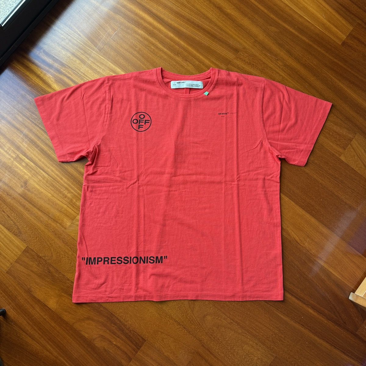Off-White Off-White ss19 stencil tee oversized size XL Size US XL / EU 56 / 4 - 3 Thumbnail