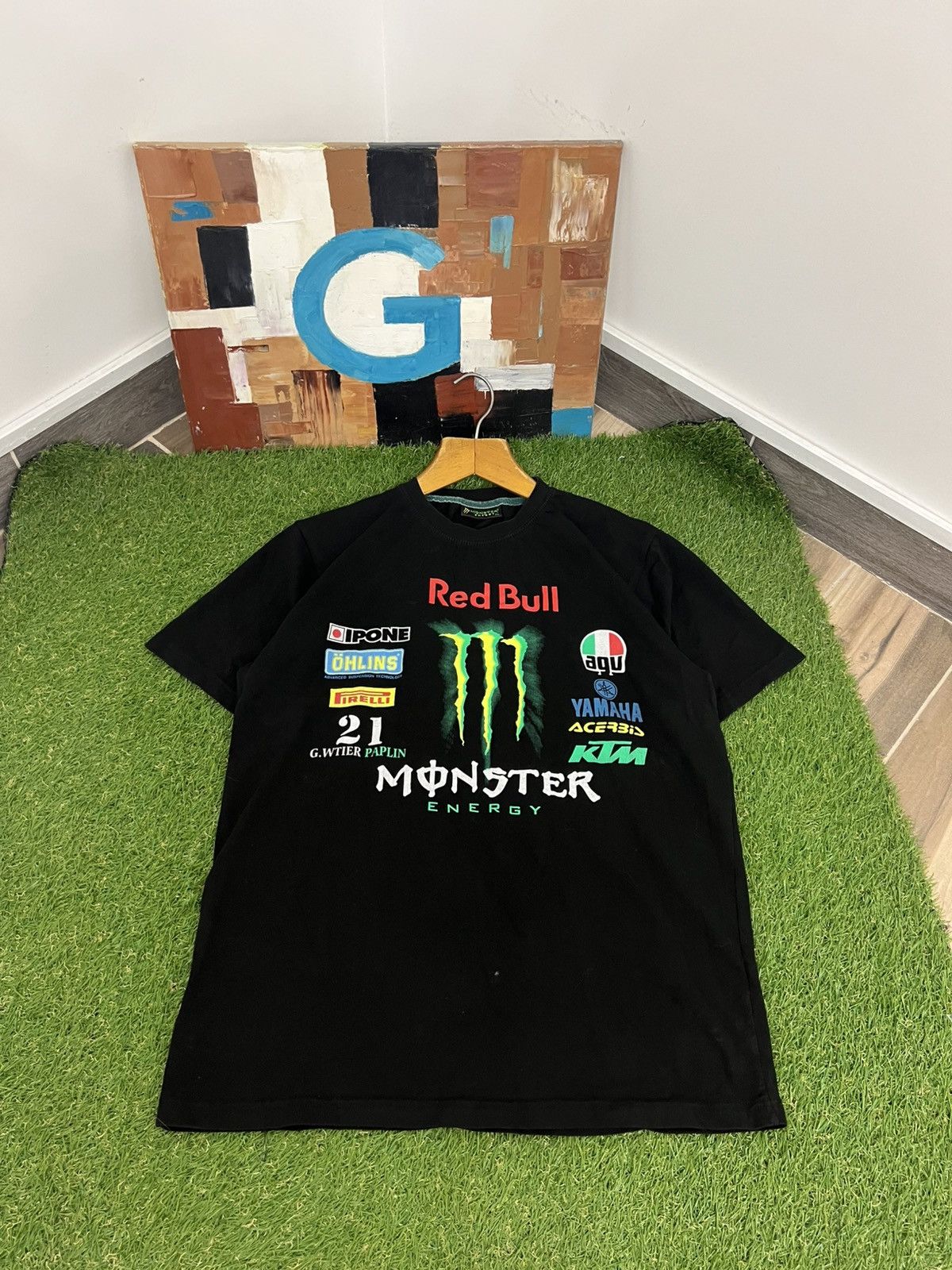 Vintage Vintage Y2K Monster Energy Faded T-Shirt Size US XL / EU 56 / 4 - 1 Thumbnail