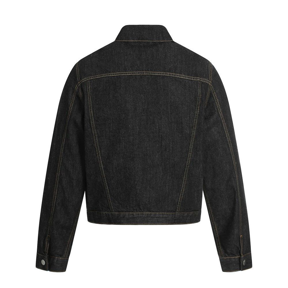 Vintage American punk men's loose workwear cropped denim jacket Size US M / EU 48-50 / 2 - 2 Thumbnail