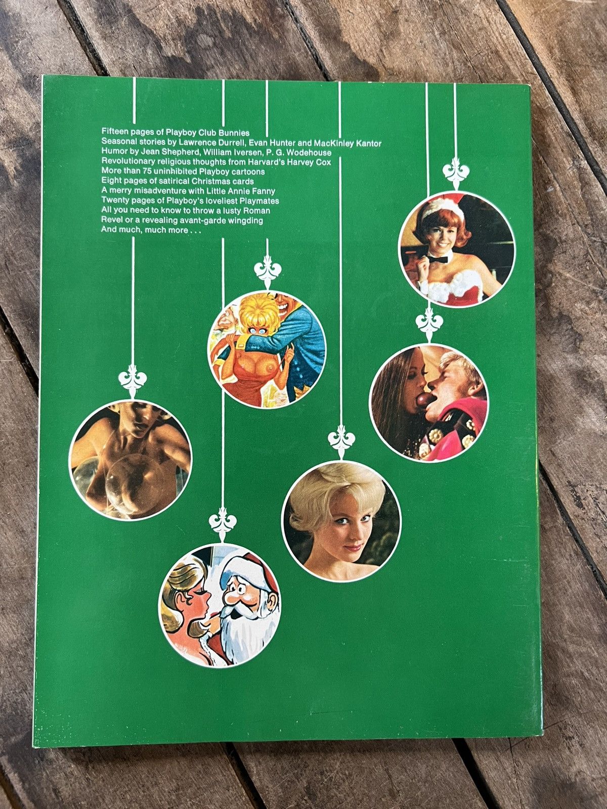 Vintage Playboy Magazine 1971 Issue - Playboy’s Holiday Album Size ONE SIZE - 2 Thumbnail