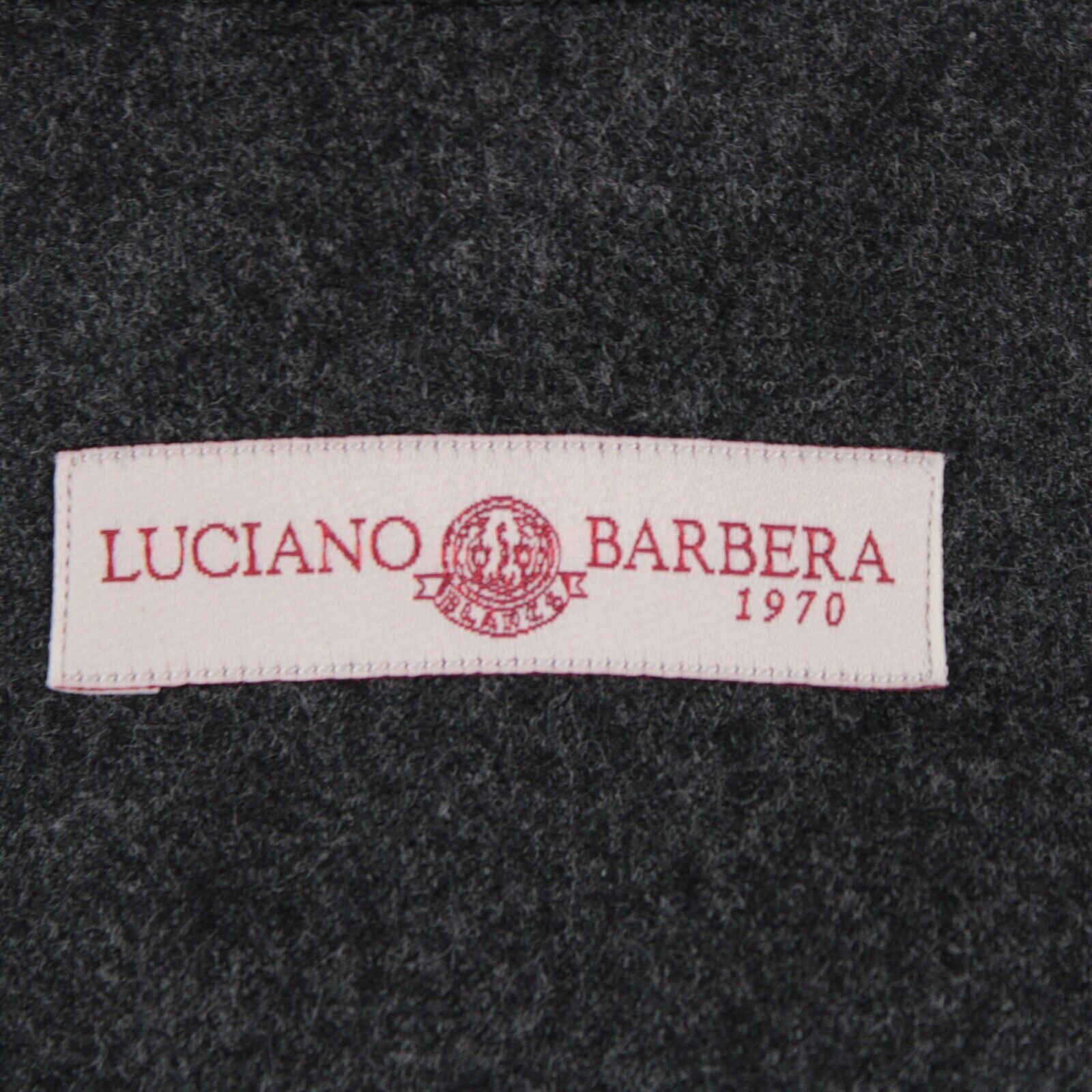 Luciano Barbera Luciano Barbera Overshirt Size S US In Blue Wool Blend Size US S / EU 44-46 / 1 - 7 Thumbnail