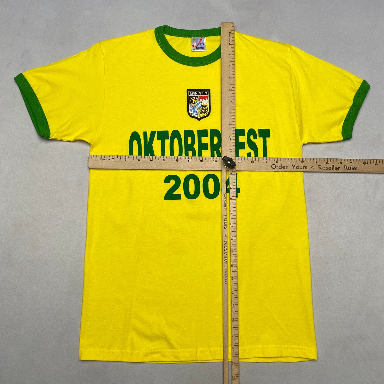 Vintage Vintage Y2K Oktoberfest Munich 2004 Ringer Shirt Mens Medium Size US M / EU 48-50 / 2 - 5 Thumbnail