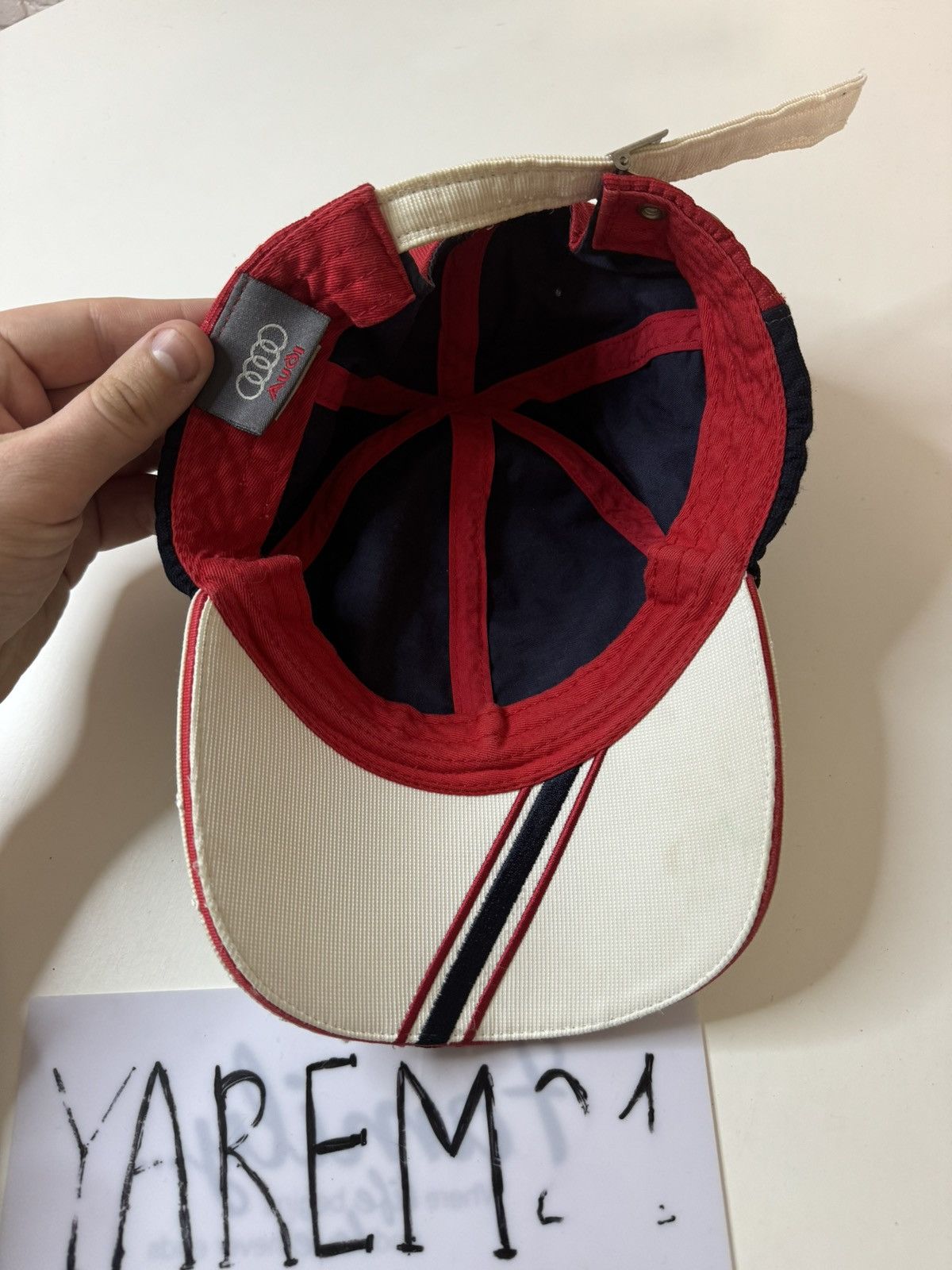 Red Bull Audi Red Bull DTM 2008 cap hat Size ONE SIZE - 7 Thumbnail