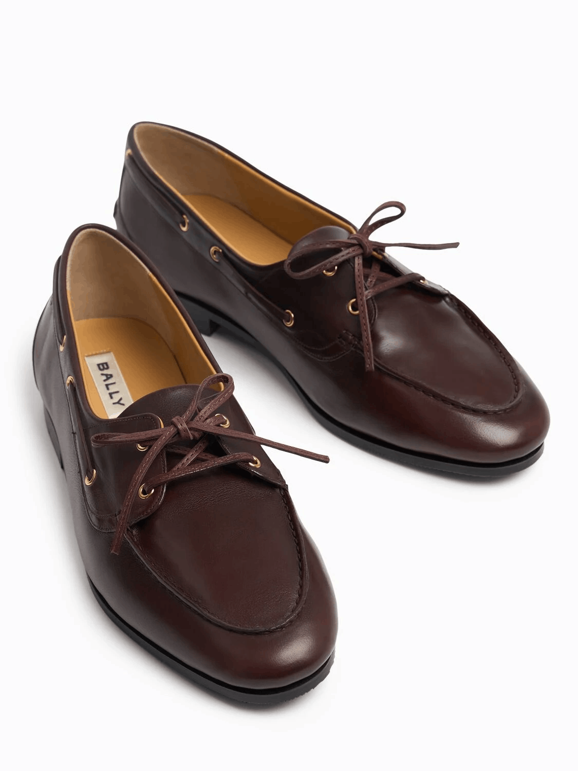 Bally BALLY Men's Bordeaux Leather Loafers New & Authentic Size US 6 / EU 39 - 4 Thumbnail