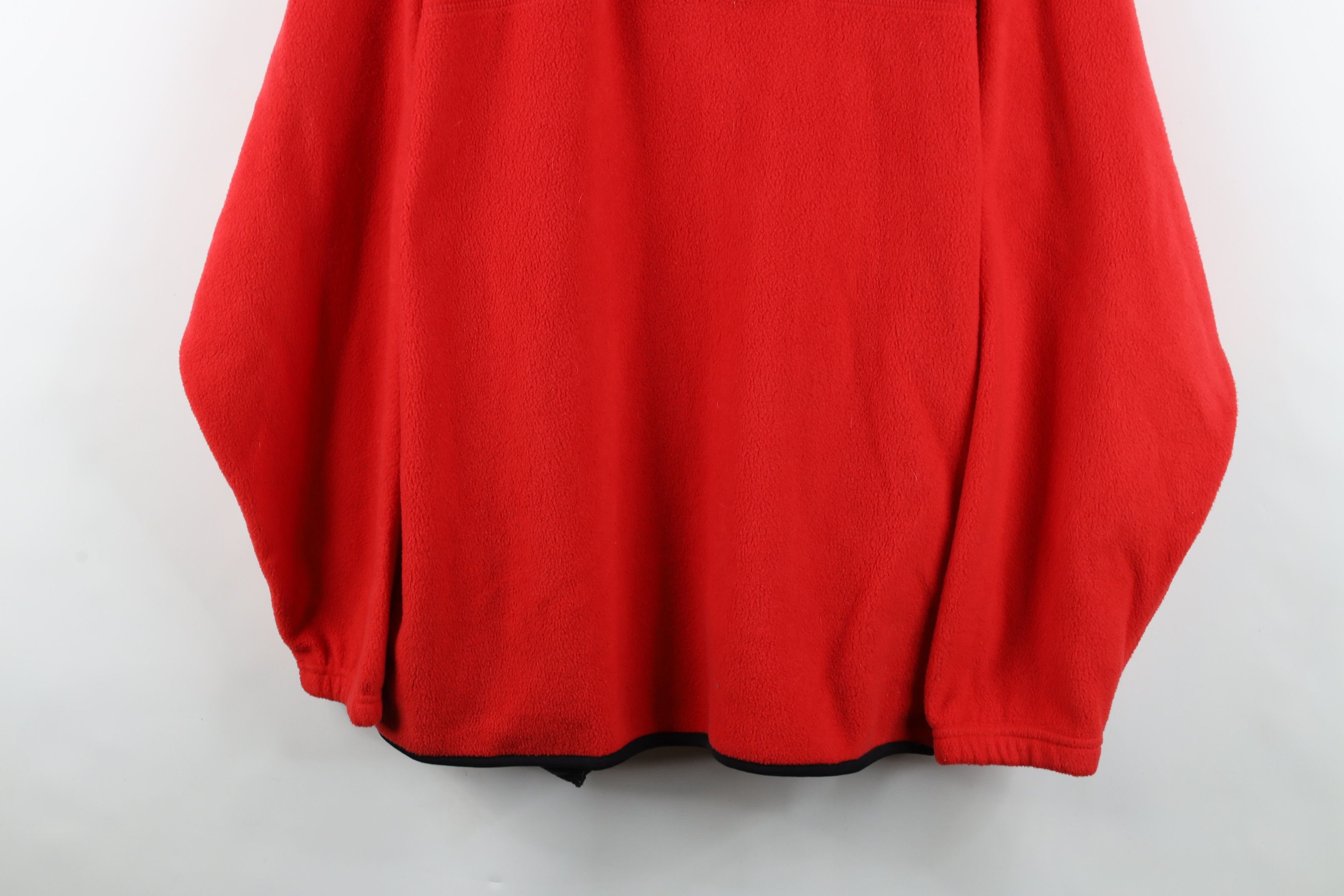 Vintage Vintage 90s Detroit Red Wings Hockey Half Zip Fleece Sweater Size US XL / EU 56 / 4 - 3 Thumbnail