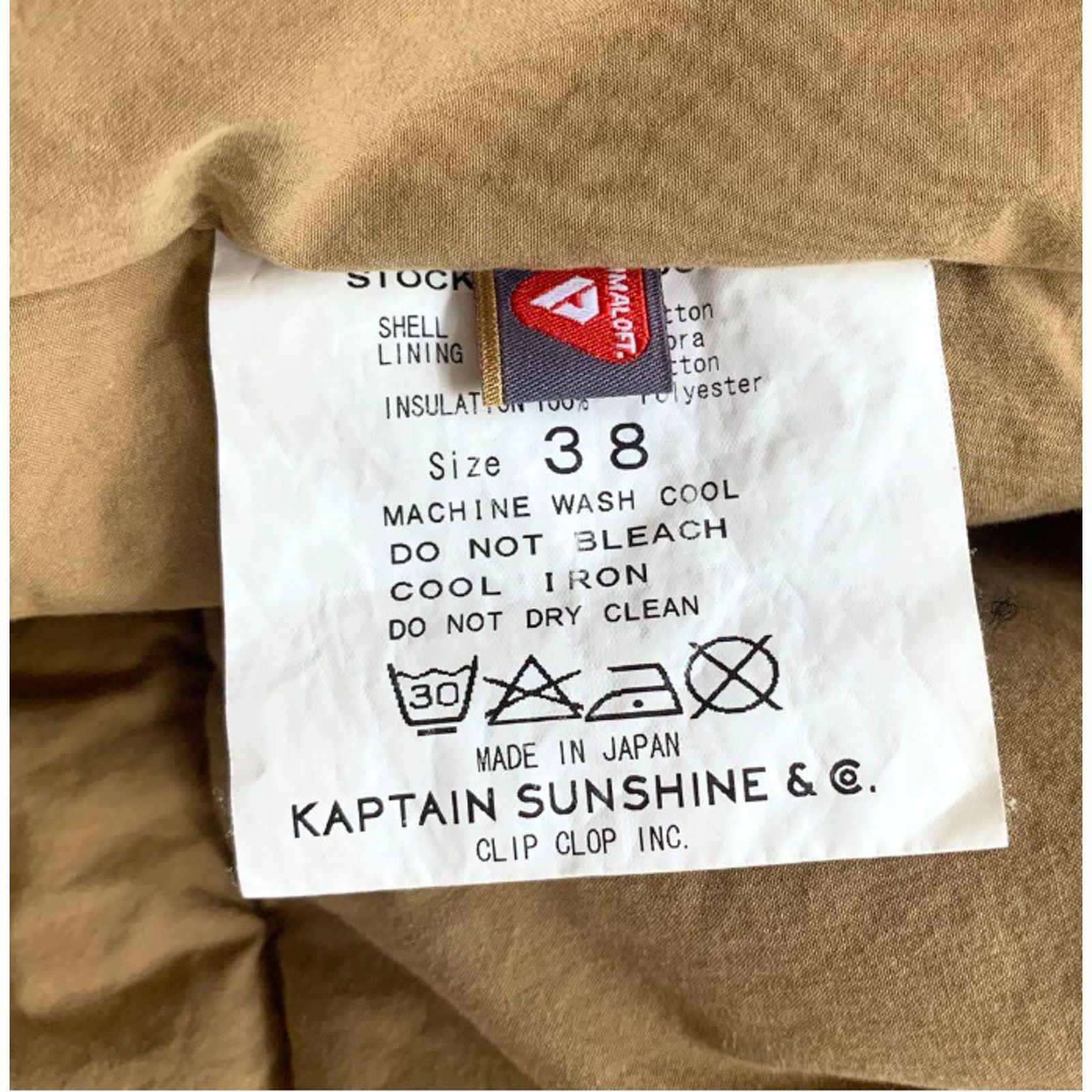 Kaptain Sunshine KAPTAIN SUNSHINE Primaloft Traveler Coat - Size 38 Size US M / EU 48-50 / 2 - 11 Thumbnail