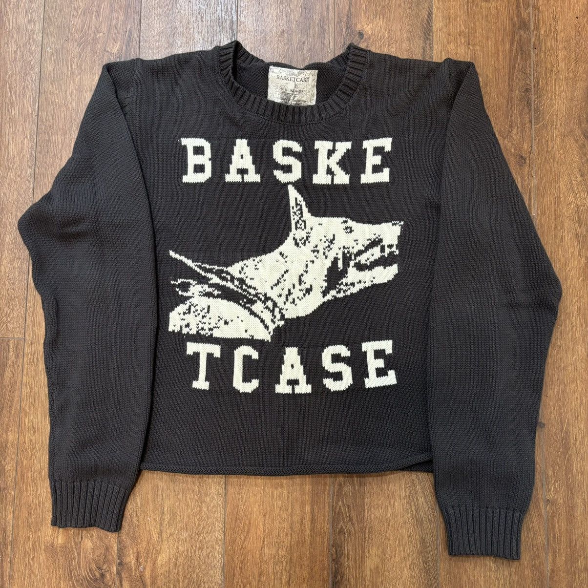 トップス BASKETCASE GALLERY RAWCOLLEGEKNITSWEATER BASKETCASE | BLACK FRIDAY RAW COLLEGE, knit vest (120) RAW COLLEGE