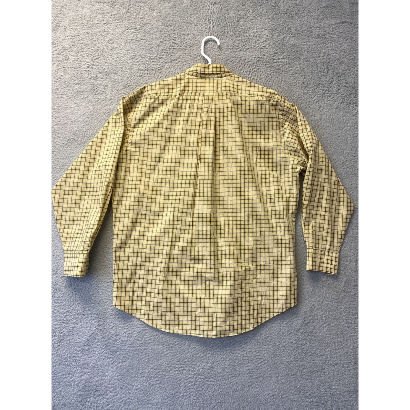 Cremieux Daniel Cremieux Shirt Classics Mens XL Yellow Plaid Button /109-8 Size US XL / EU 56 / 4 - 7 Thumbnail