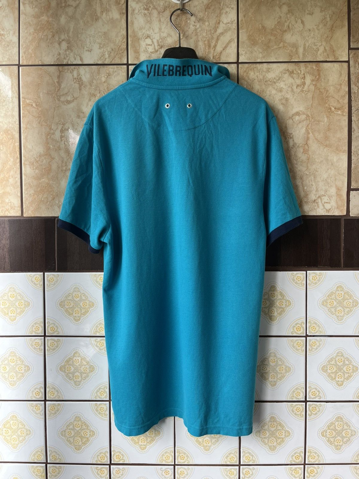 Vilebrequin Vilebrequin Aqua Blue polo Size US L / EU 52-54 / 3 - 3 Thumbnail