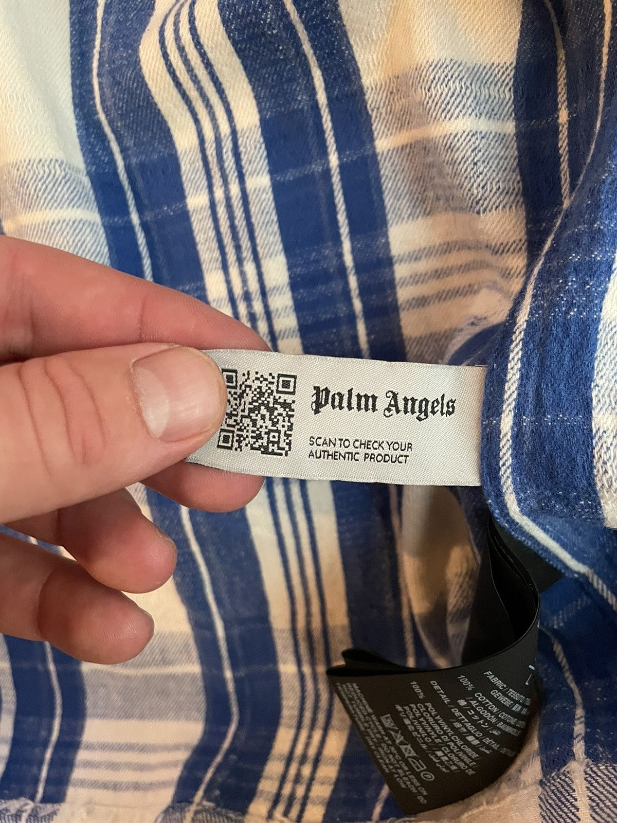 Palm Angels Palm Angels distressed button up Size US L / EU 52-54 / 3 - 3 Thumbnail