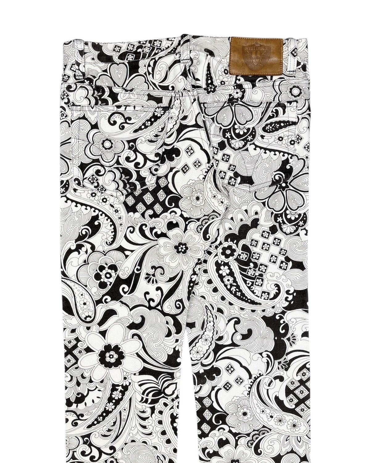 Hysteric Glamour 1990s Hysteric Glamour Paisley Printed Pants Size US 28 / EU 44 - 4 Thumbnail