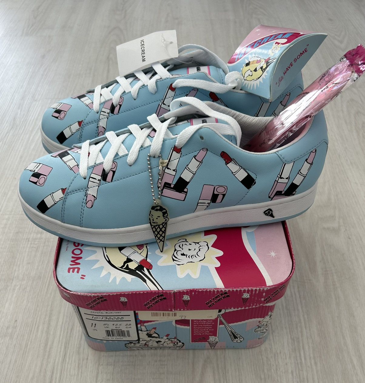Icecream × Reebok RARE OG REEBOK X BBC/ICE CREAM BOUTIQUE SNEAKER Size US 9.5 / EU 42-43 - 6 Thumbnail