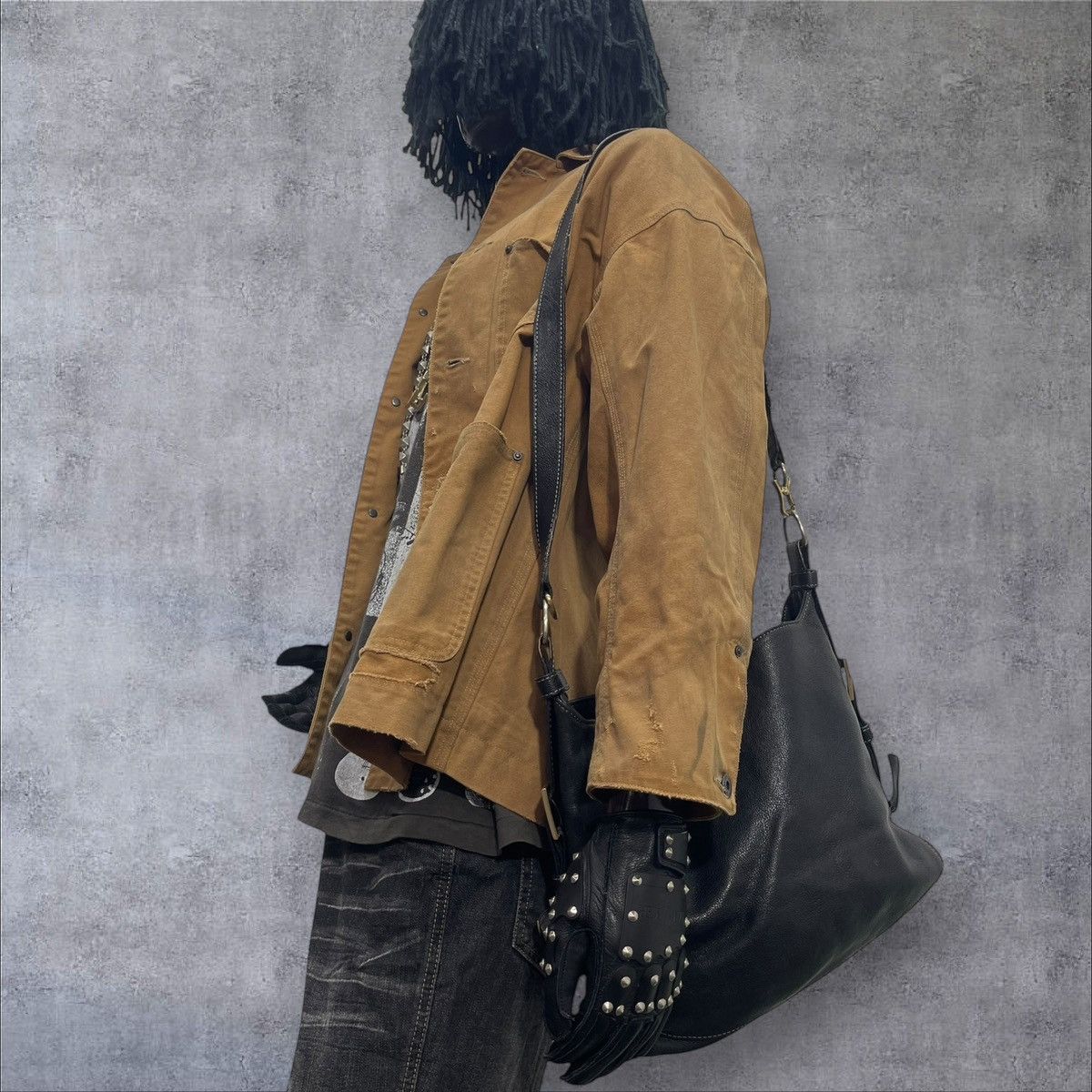 Genuine Leather Full Leather Tsuchiya Kaban Shoulder Bag prada julius 1🟩0 Size ONE SIZE - 2 Thumbnail