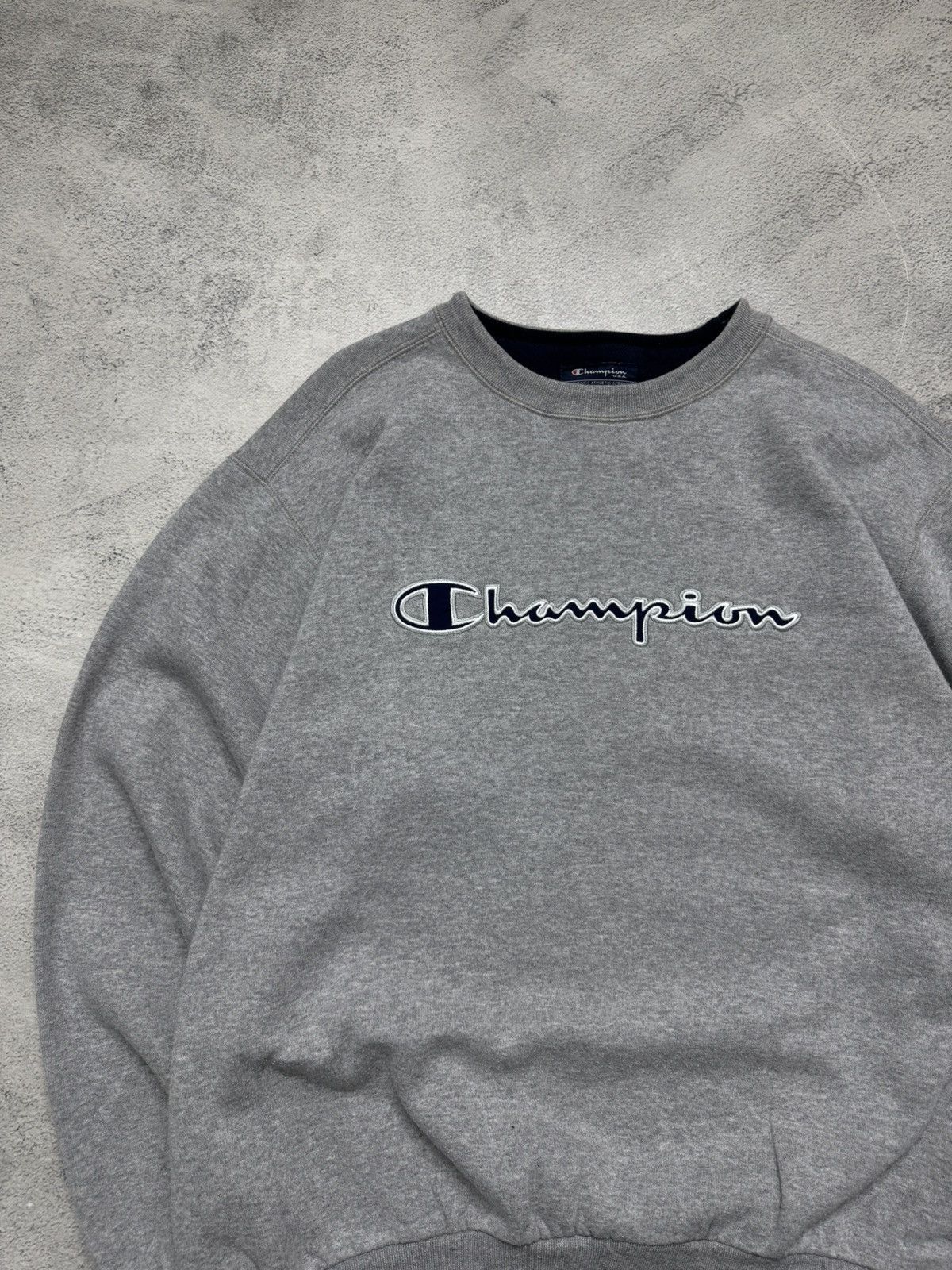 Champion Vintage Y2k Champion Spell Out Big Logo Sweatshirt 90’s Size US XL / EU 56 / 4 - 6 Thumbnail