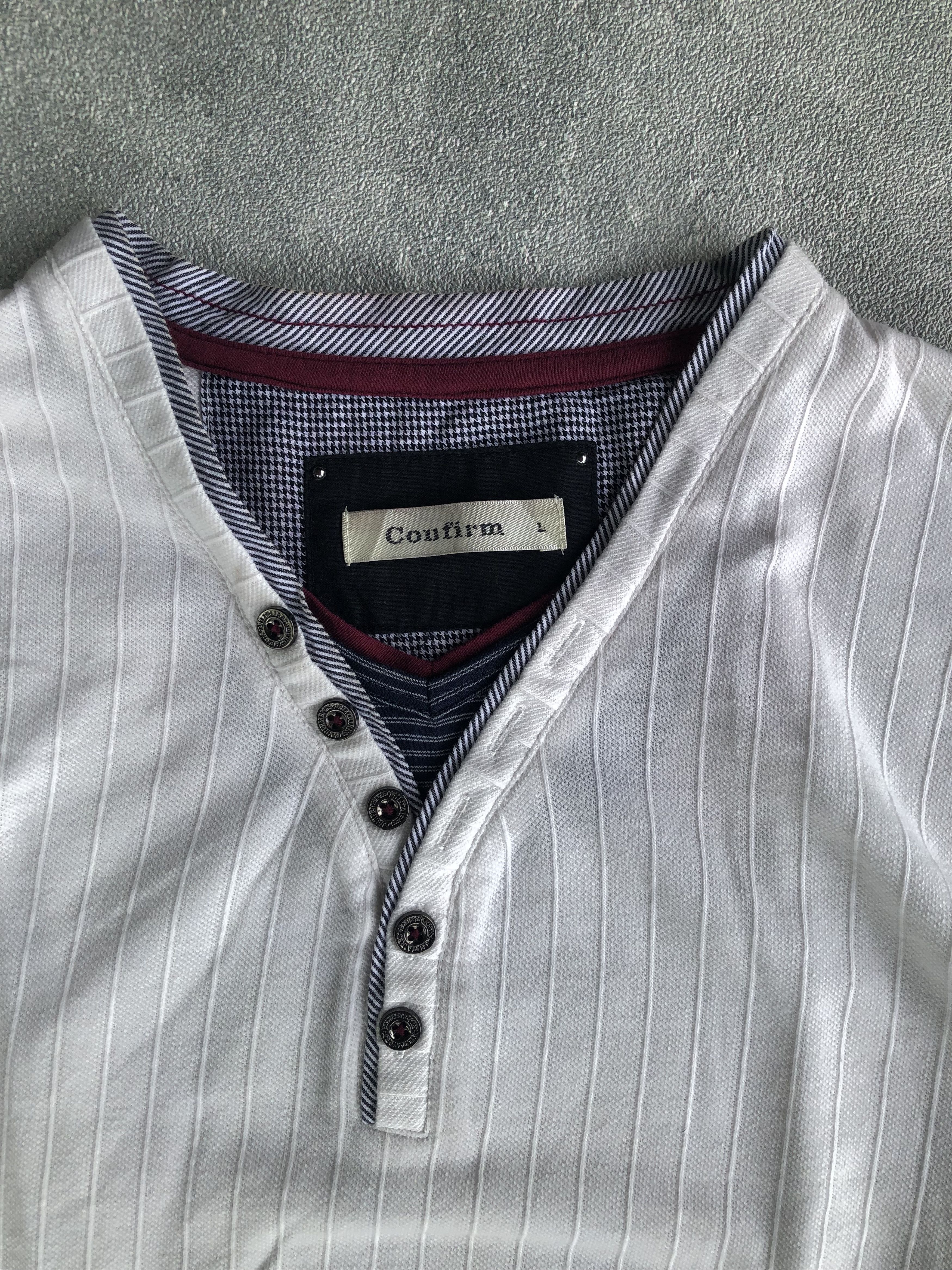 Japanese Brand Japanese Confirm Double Layer Long Sleeve Ifsixwasnine Style Size US L / EU 52-54 / 3 - 2 Thumbnail