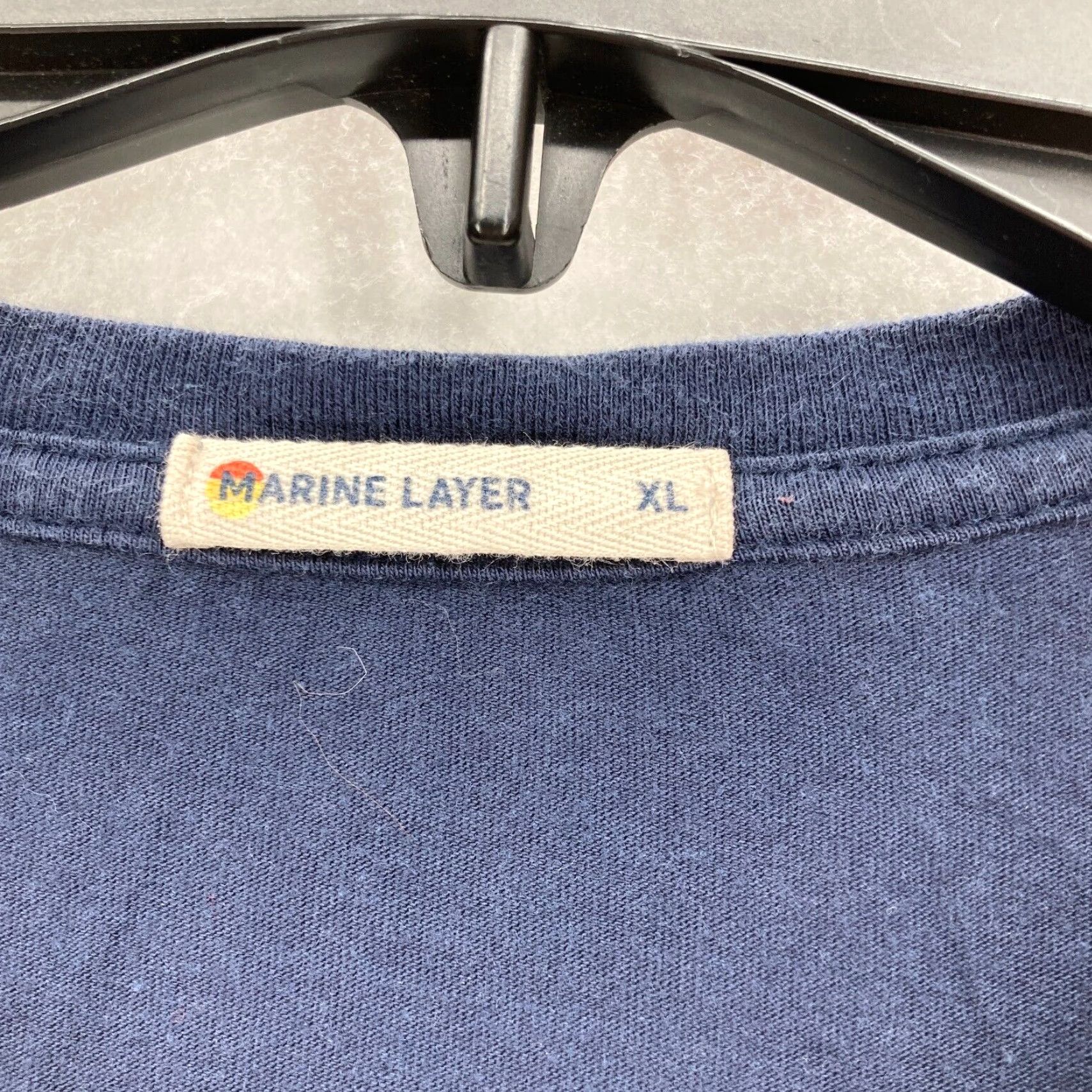 Marine Layer Marine Layer Jacob Long Sleeve Crew Neck T-Shirt Mens XL Color Block Coastal Size US XL / EU 56 / 4 - 4 Thumbnail