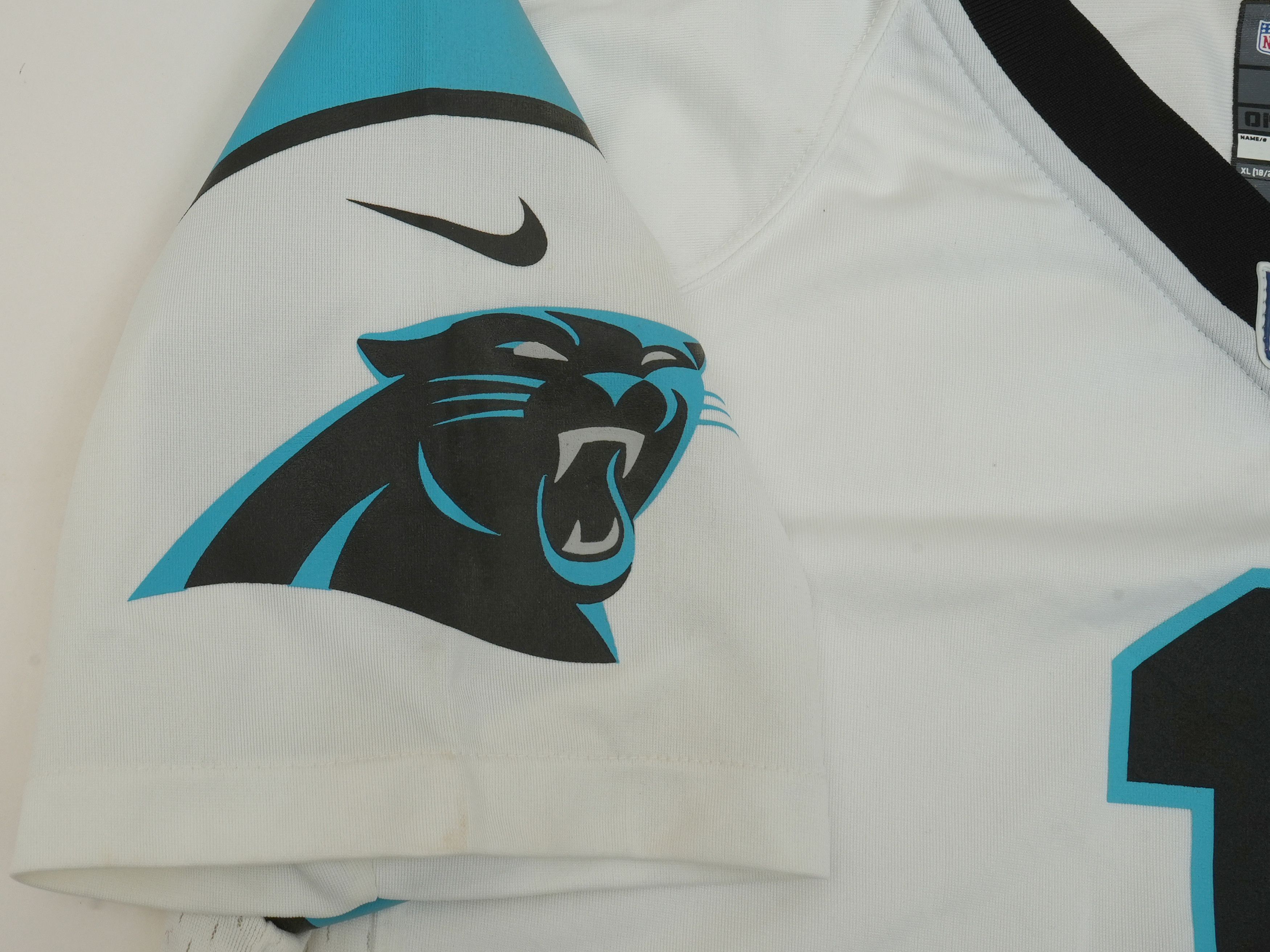NFL Jersey Nike NFL Newton Carolina Panthers XL Black Blue Size US XL / EU 56 / 4 - 5 Thumbnail