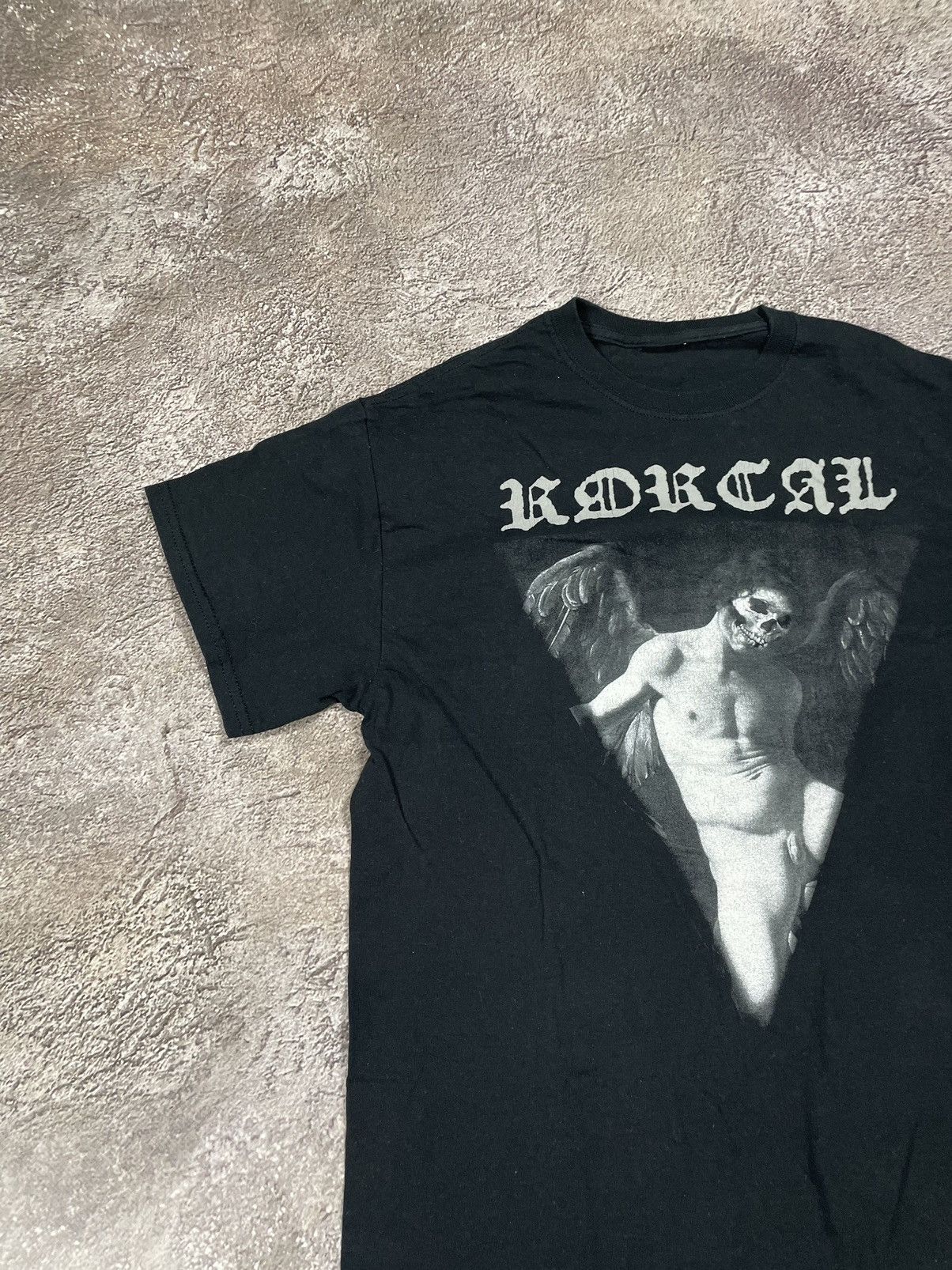 Vintage Vintage 90s Graphic Tee Punk Abstract Horror Grunge Boxy M Size US M / EU 48-50 / 2 - 2 Thumbnail