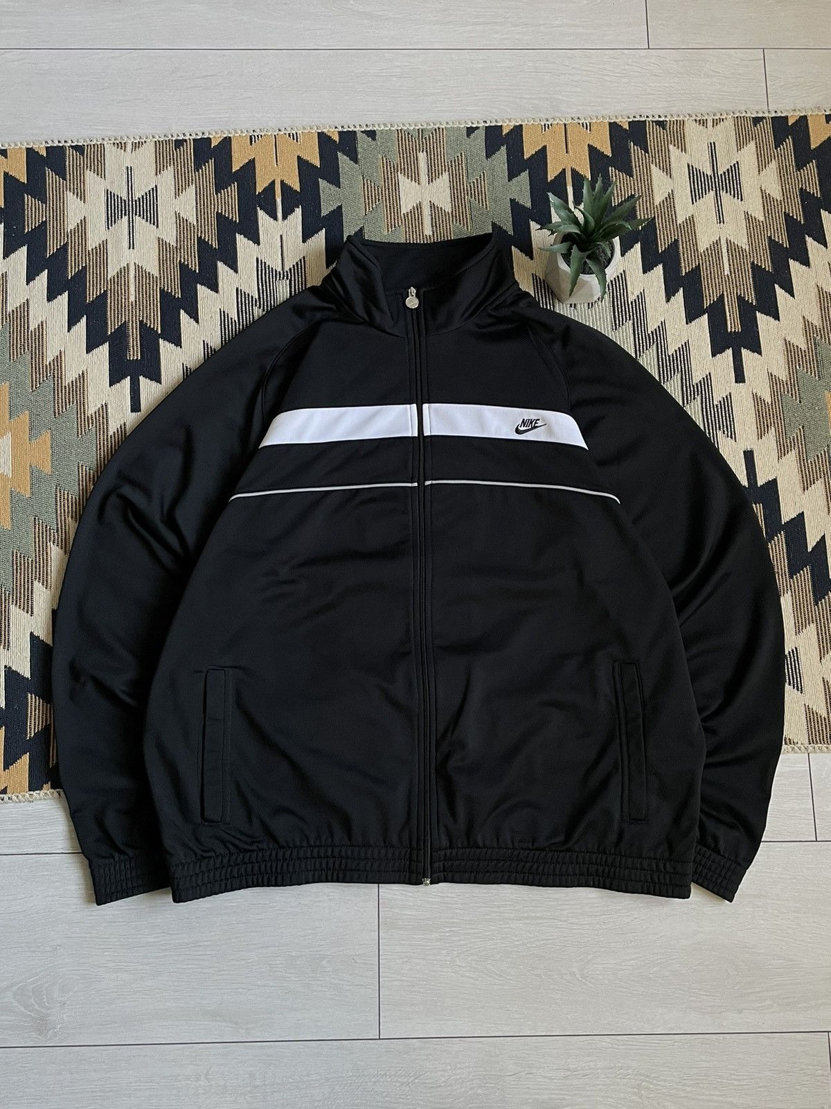 Other Vintage 90’s Nike Logo TrackTop Jacket Size US XL / EU 56 / 4 - 1 Thumbnail