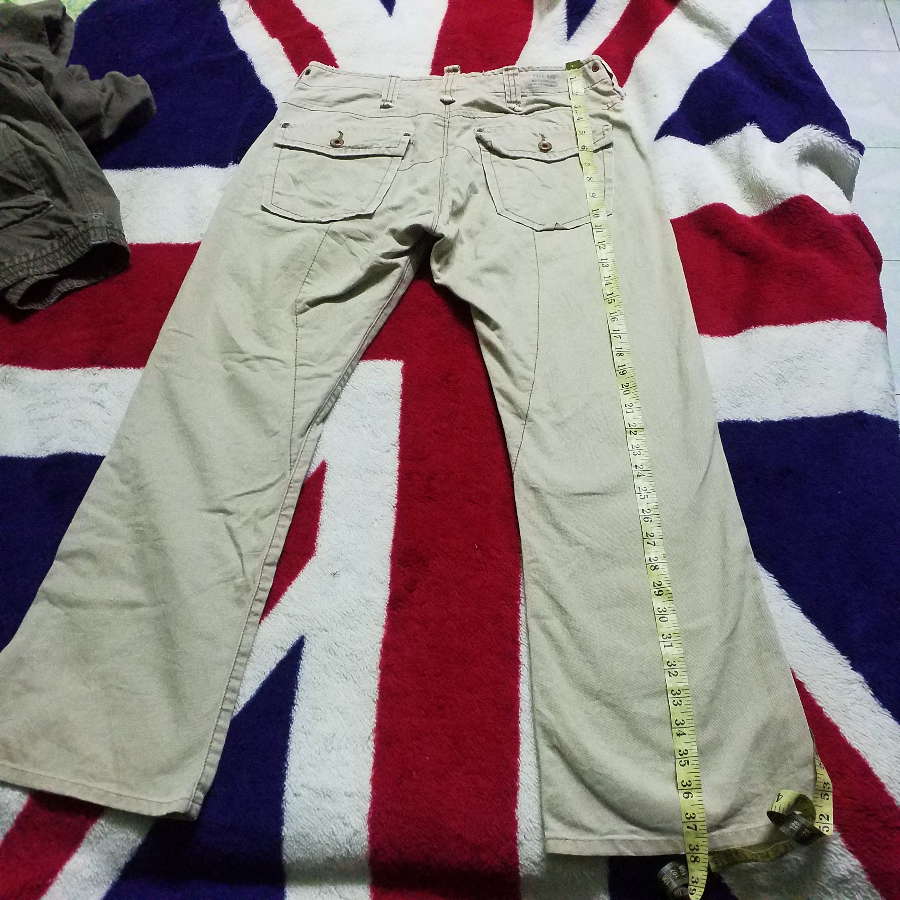 Edwin EDWIN 505 KHAKI BUSH PANT FLARE Size US 32 / EU 48 - 5 Thumbnail