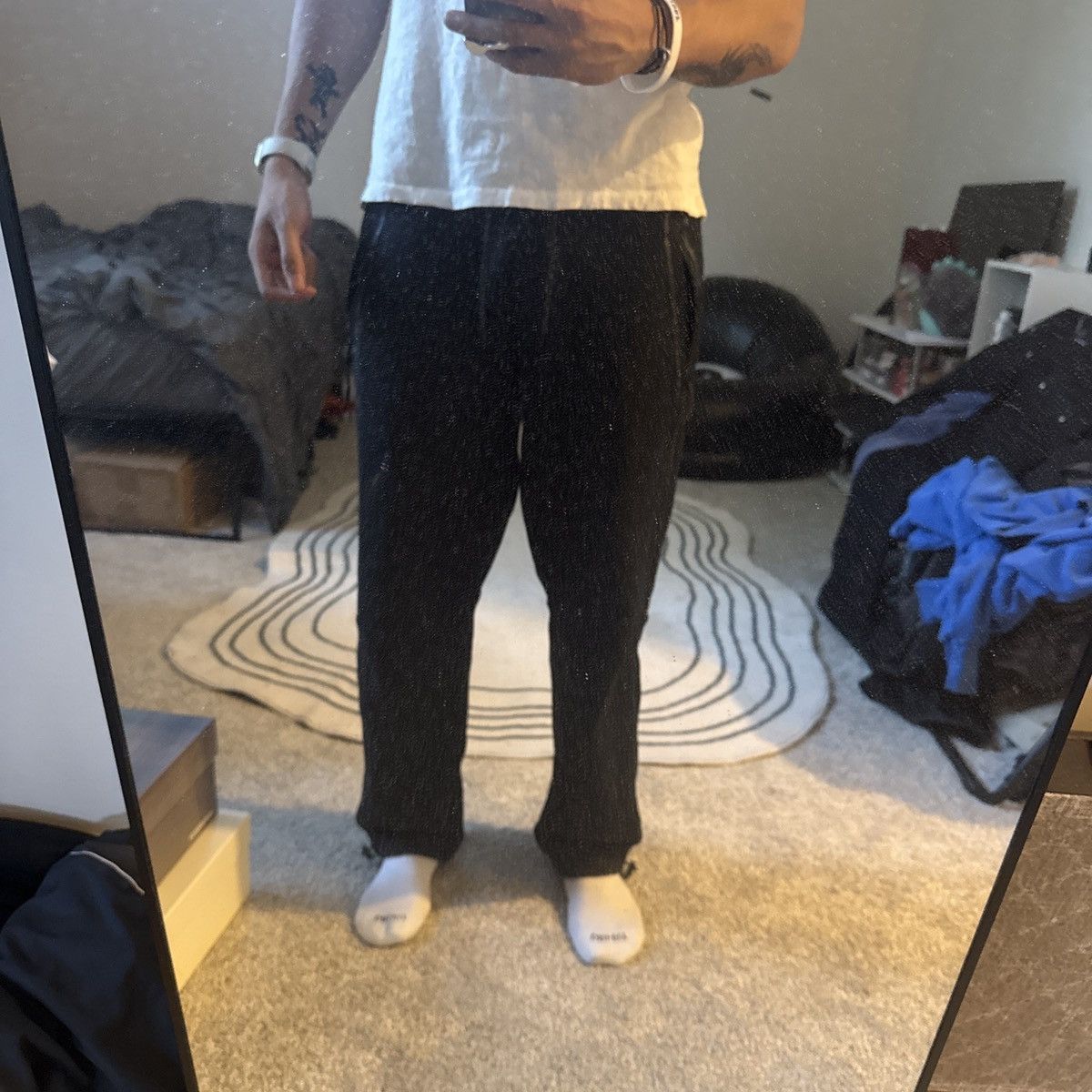 Nike Nike Tech Fleece Wide Leg Pants Size US 32 / EU 48 - 4 Thumbnail