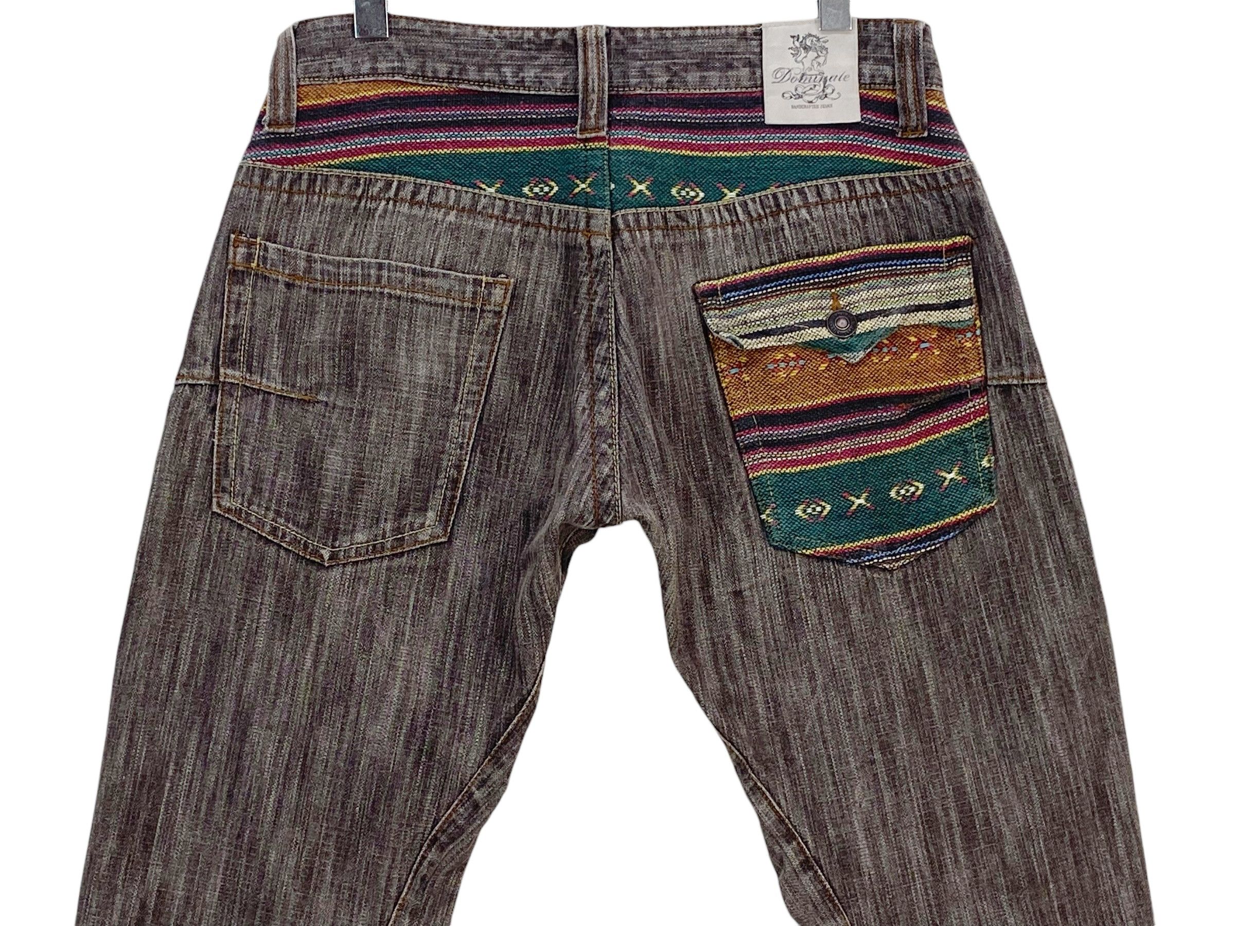 Japanese Brand × Seditionaries Dominate Handcrafted Jeans Distressed Jeans Size US 33 - 5 Thumbnail