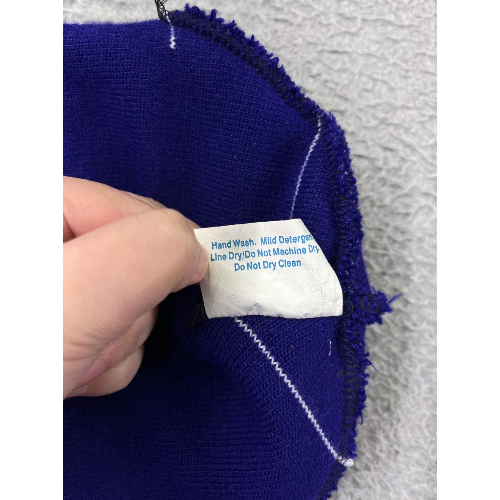 Vintage Capamerica Beanie Adult One Size Purple Knit University Grand Canyon Size ONE SIZE - 7 Thumbnail