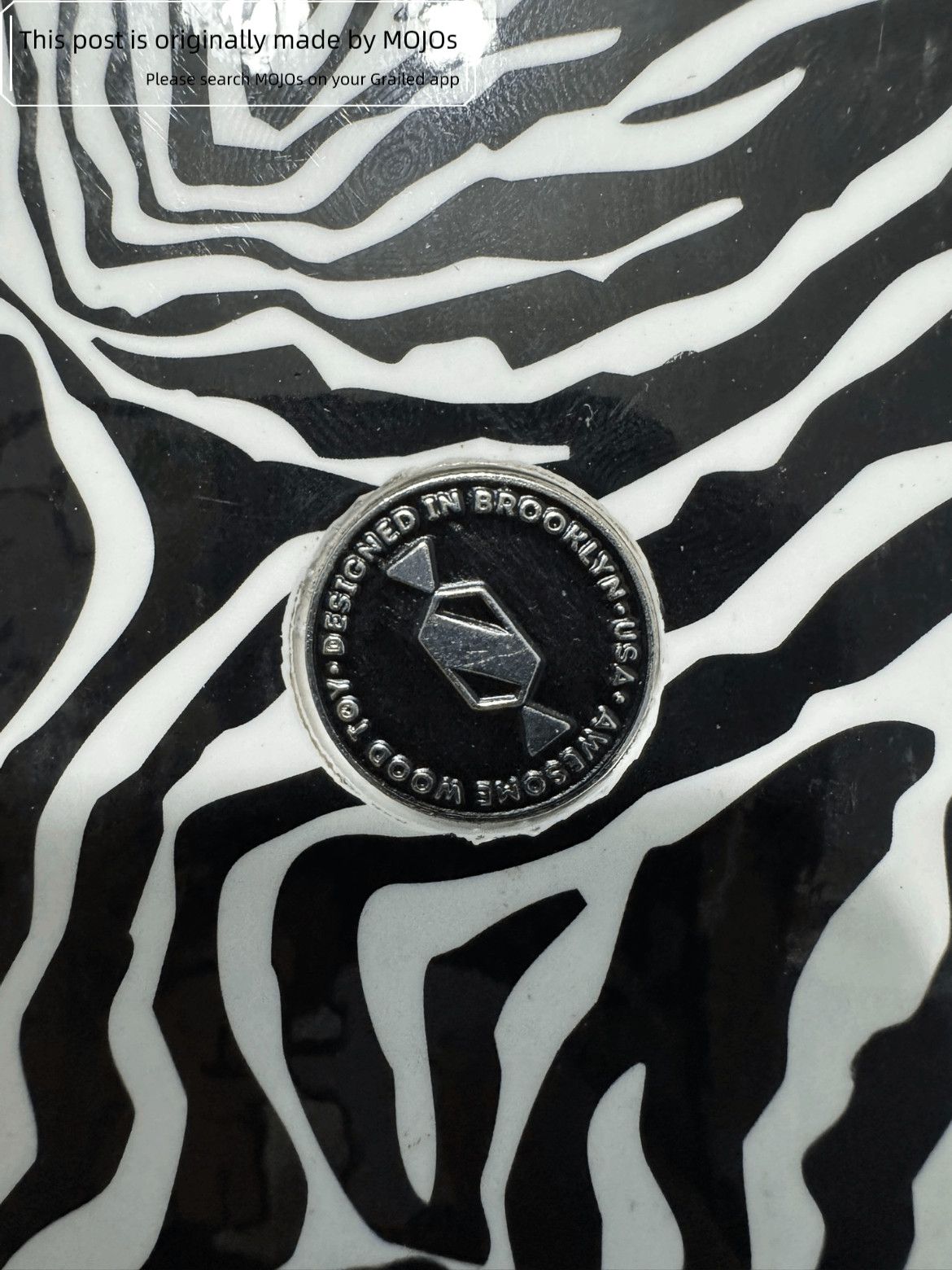 Saint Laurent Paris Saint Laurent Paris Zebra Pattern Wood Car Model Size ONE SIZE - 8 Thumbnail