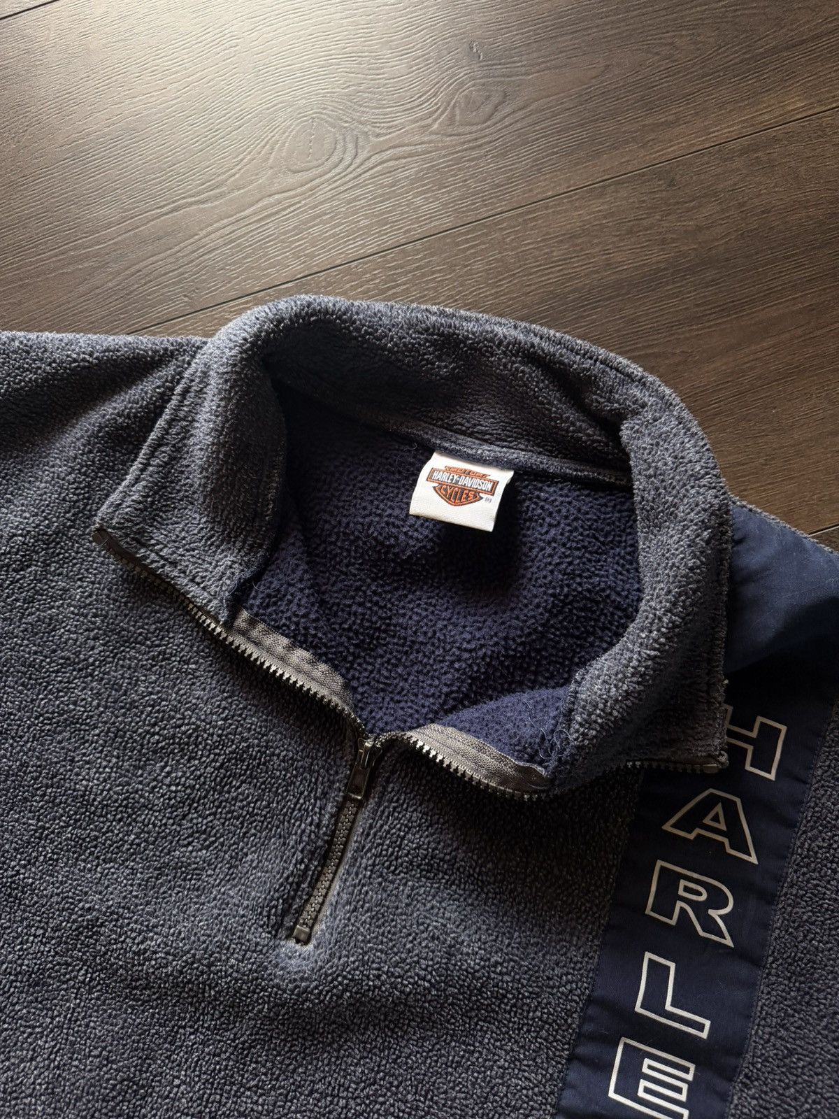 Harley Davidson Y2K Harley Davidson Fleece Crewneck Size US XL / EU 56 / 4 - 6 Thumbnail