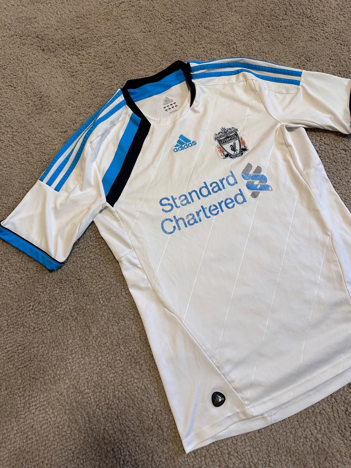 Adidas LIVERPOOL 2011/12 THIRD FOOTBALL SHIRT SOCCER JERSEY ADIDAS Size US M / EU 48-50 / 2 - 3 Thumbnail