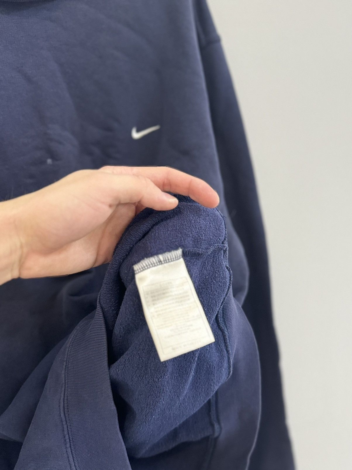 Nike × Vintage Vintage Nike Mini Swoosh Sweatshirt Crewneck Trash Size US M / EU 48-50 / 2 - 5 Thumbnail