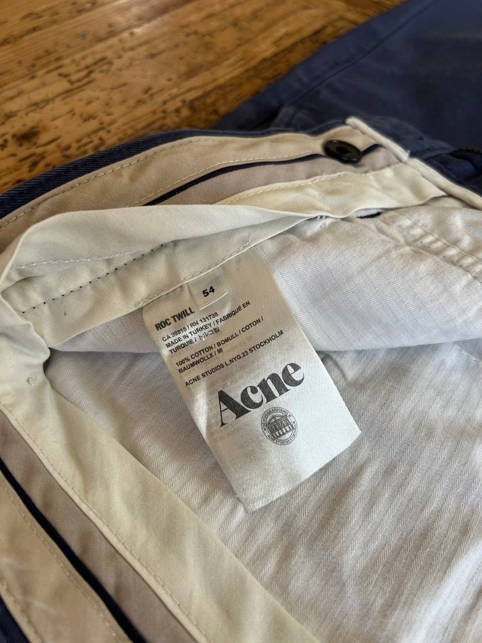 Acne Studios Acne Studios Roc Twill chino pants Size US 38 / EU 54 - 6 Thumbnail