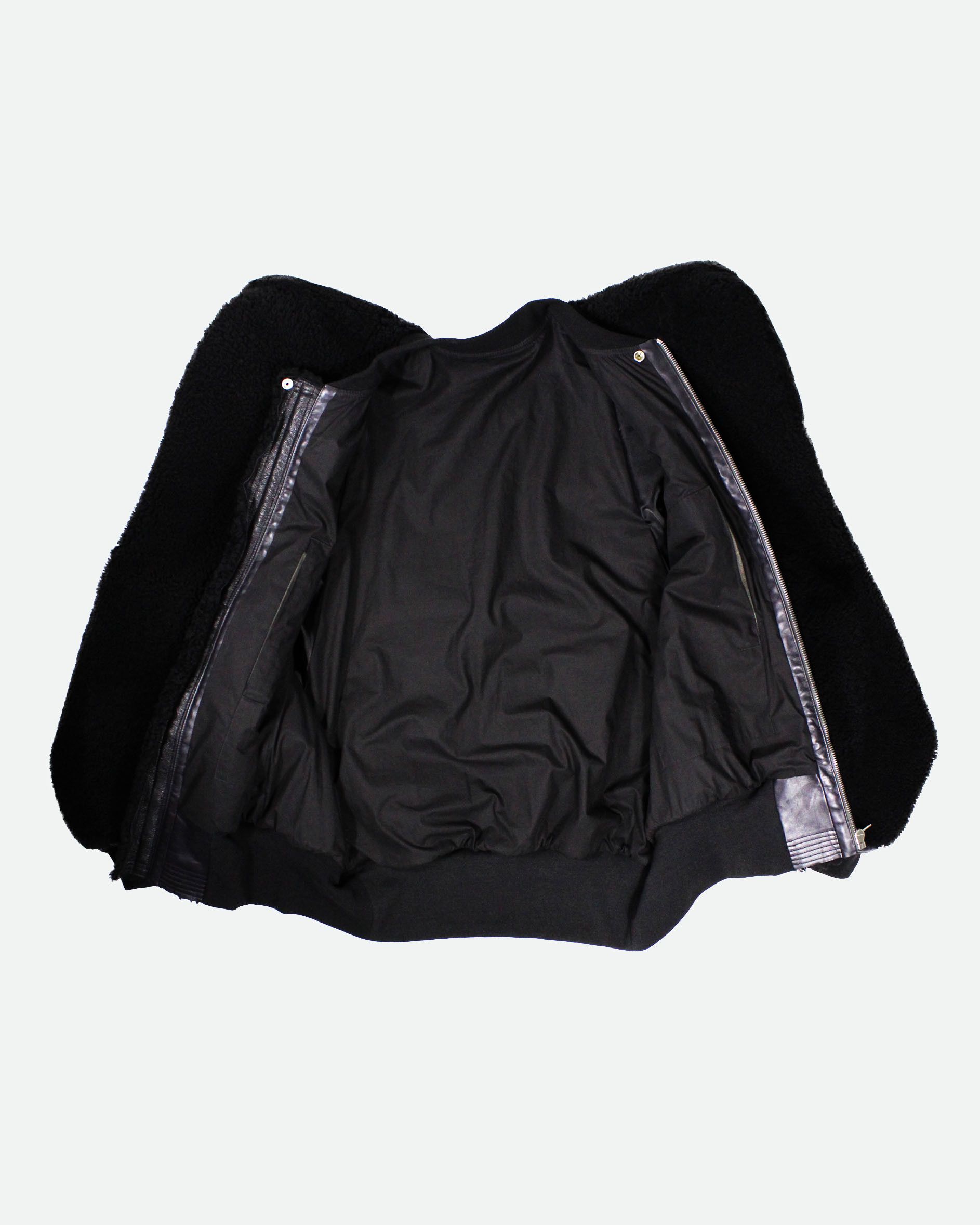 Rick Owens Rick Owens Kunst Shearling Bomber Jacket - IT 48/US 38 Size US M / EU 48-50 / 2 - 3 Thumbnail