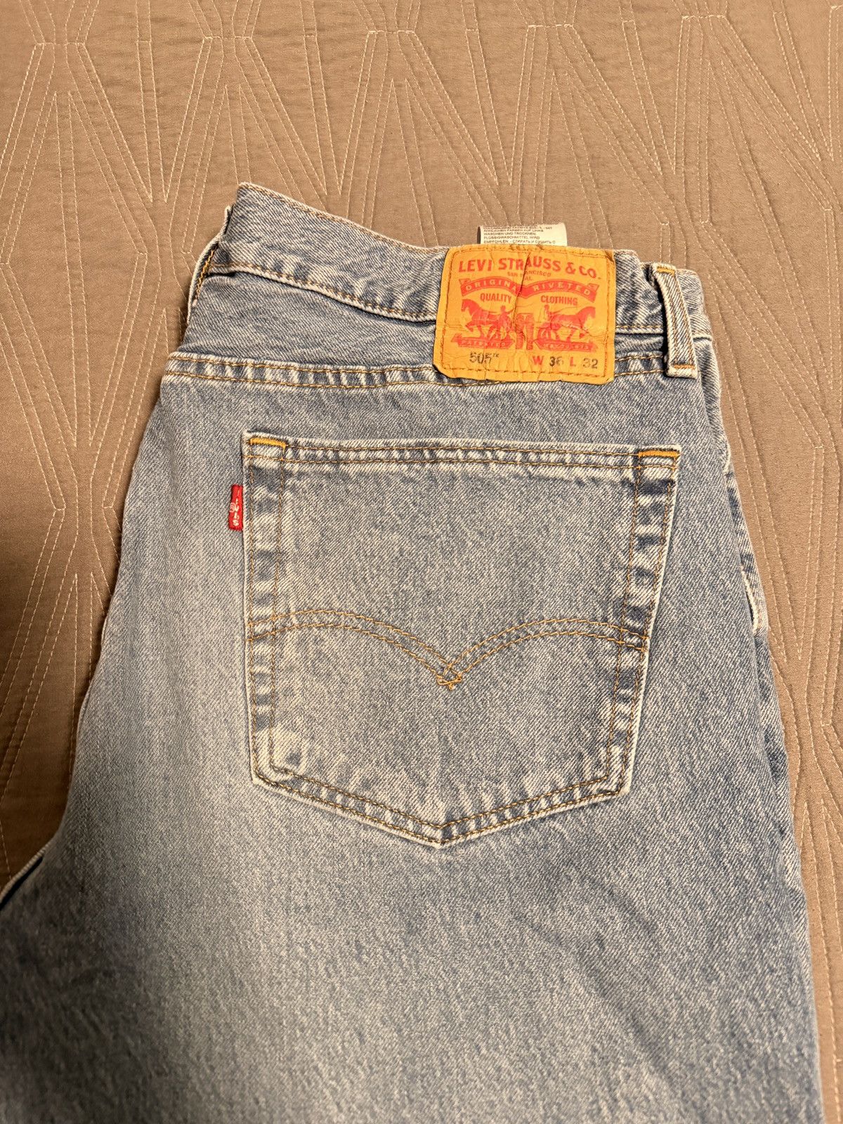 Levi's Levi 505s straight leg Size US 36 / EU 52 - 3 Thumbnail