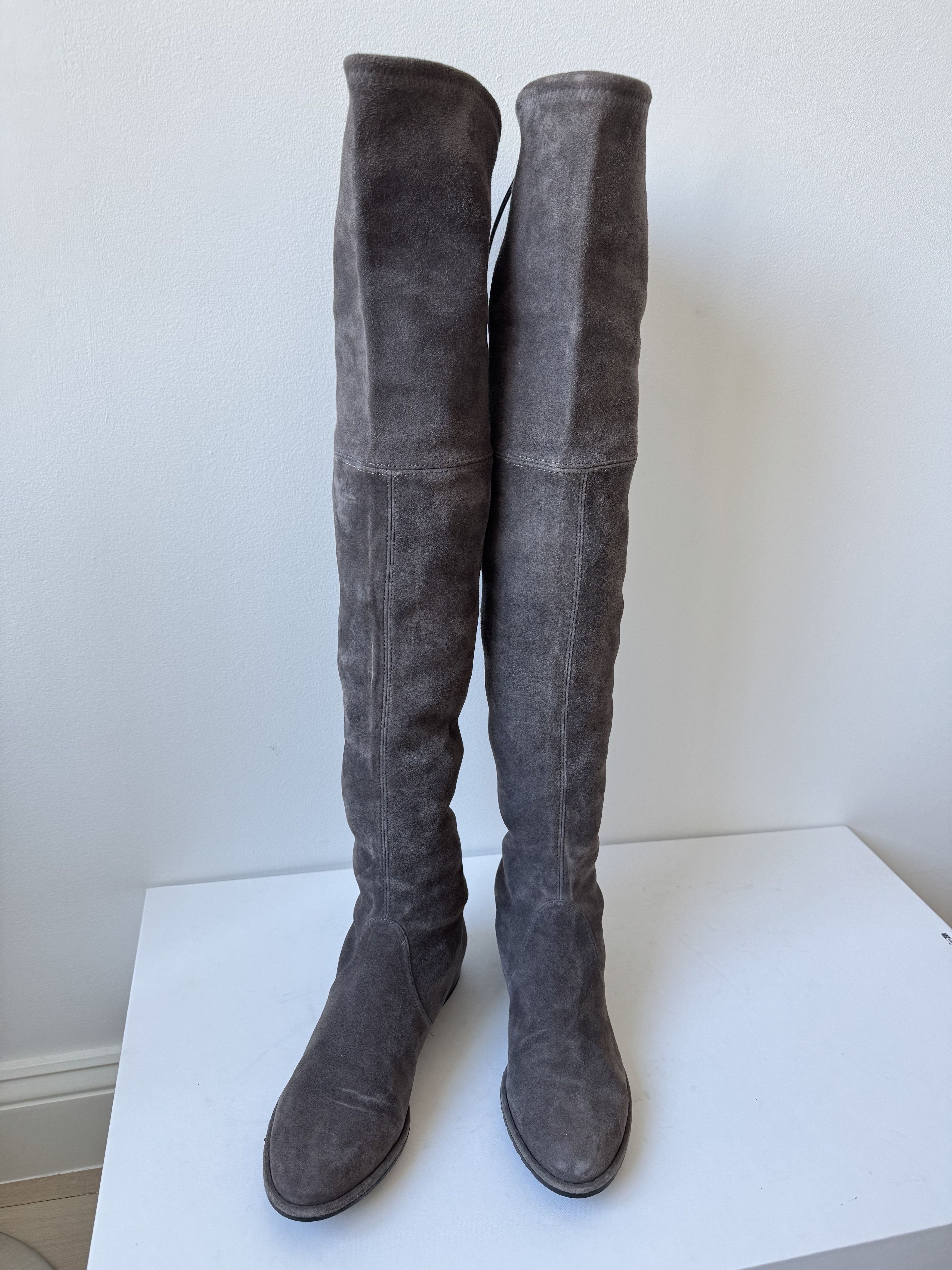 Stuart Weitzman Stuart Weitzman Over the Knee Boots Size US 7.5 / IT 37.5 - 1 Thumbnail
