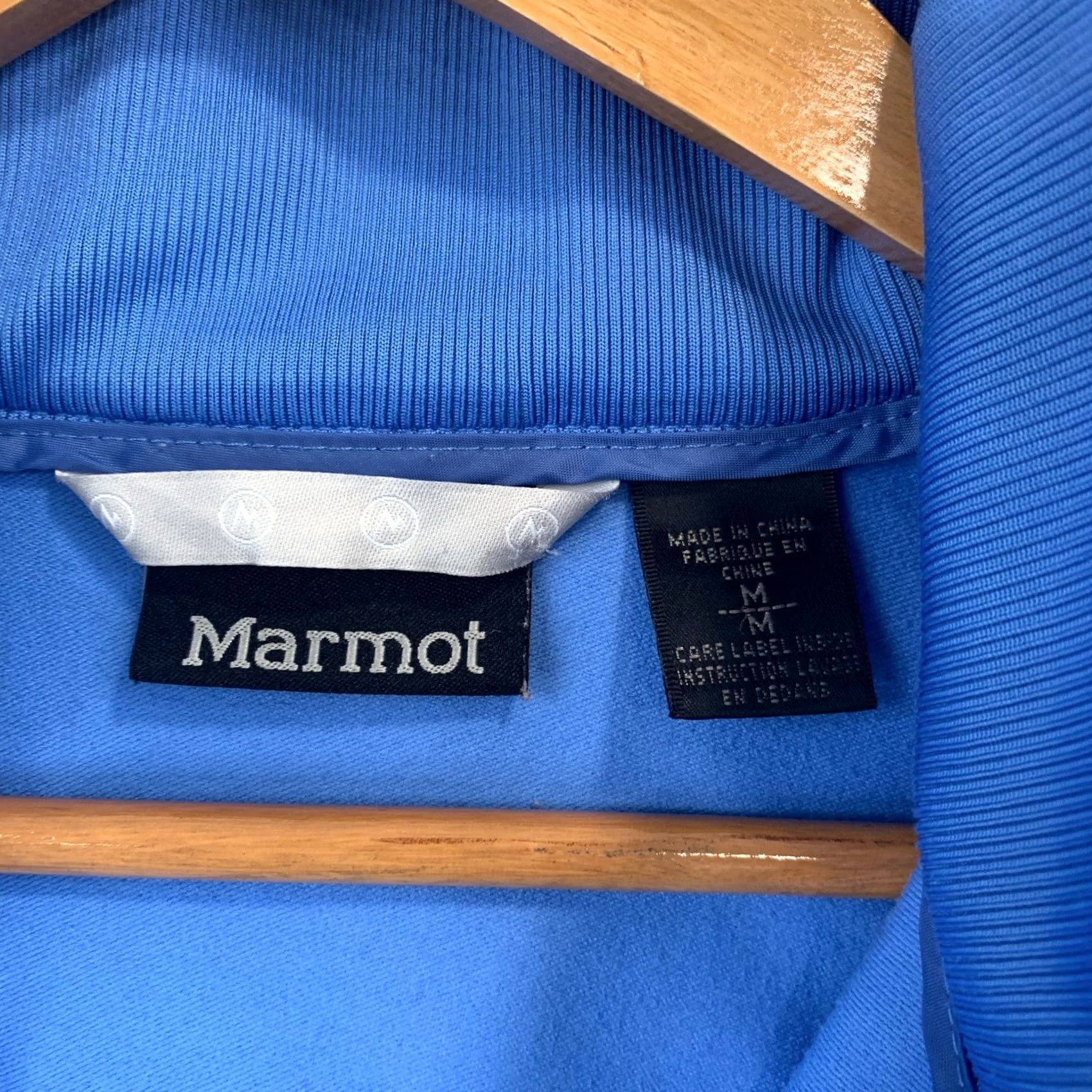 Marmot Marmot Jacket Womens Size M light blue Zip Pockets Lightweight Soft Shell M3 Size M / US 6-8 / IT 42-44 - 3 Thumbnail