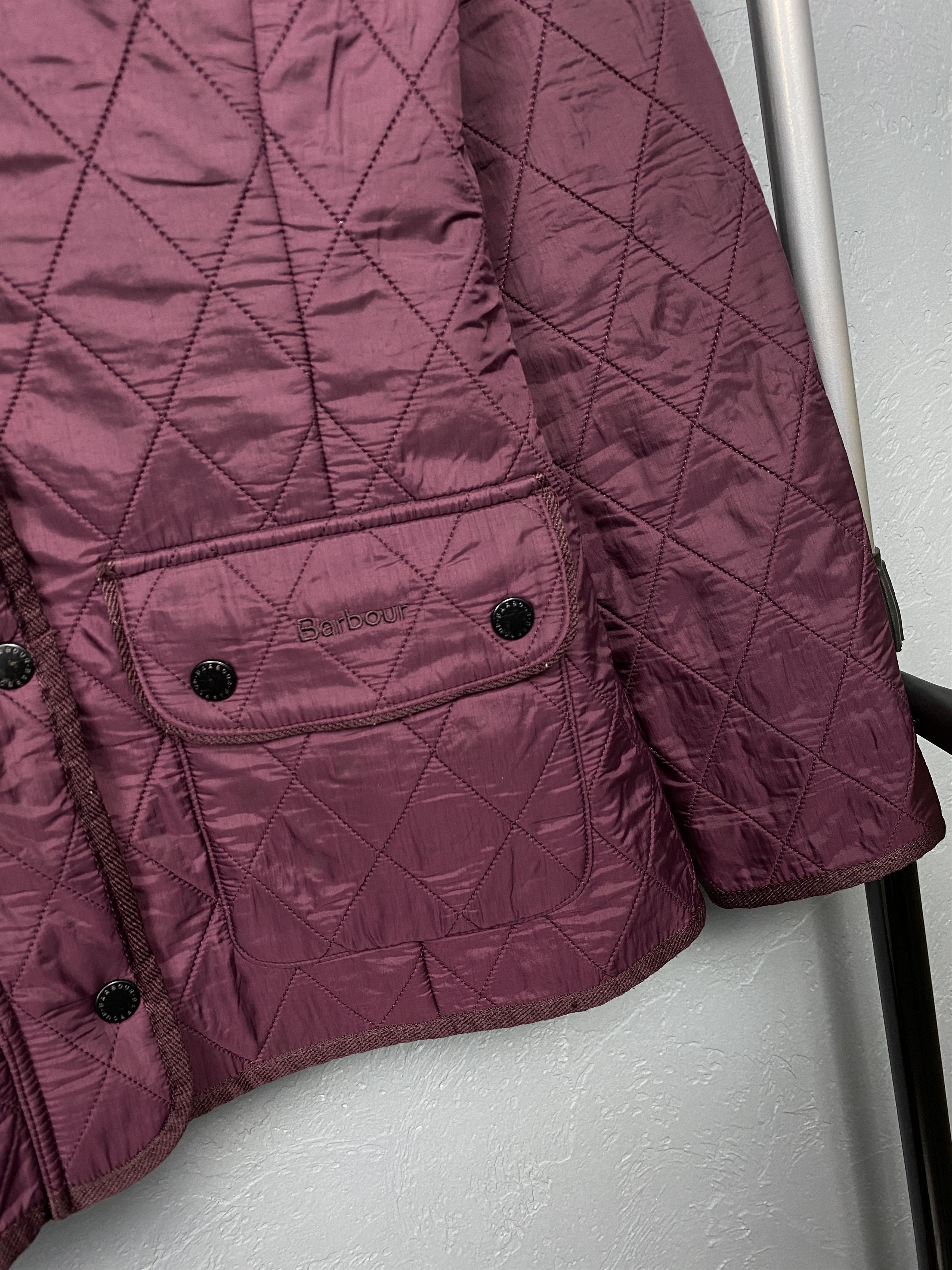 Barbour Barbour Vintage Womens Utility Quilted Jacket Size M / US 6-8 / IT 42-44 - 3 Thumbnail