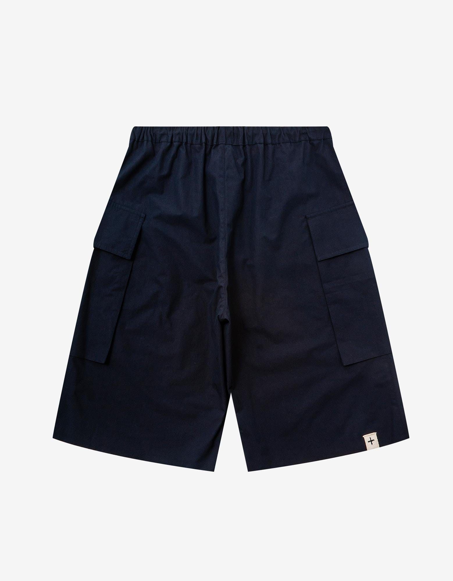 Navy Blue Cargo Shorts