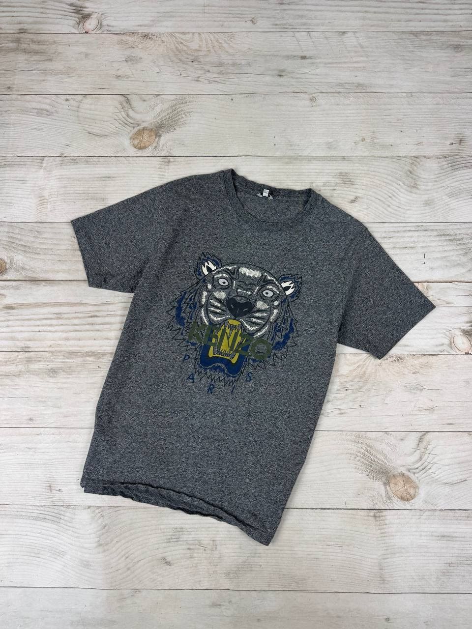 Kenzo Kenzo Paris T Shirt Big Logo Tiger Size US M / EU 48-50 / 2 - 1 Thumbnail