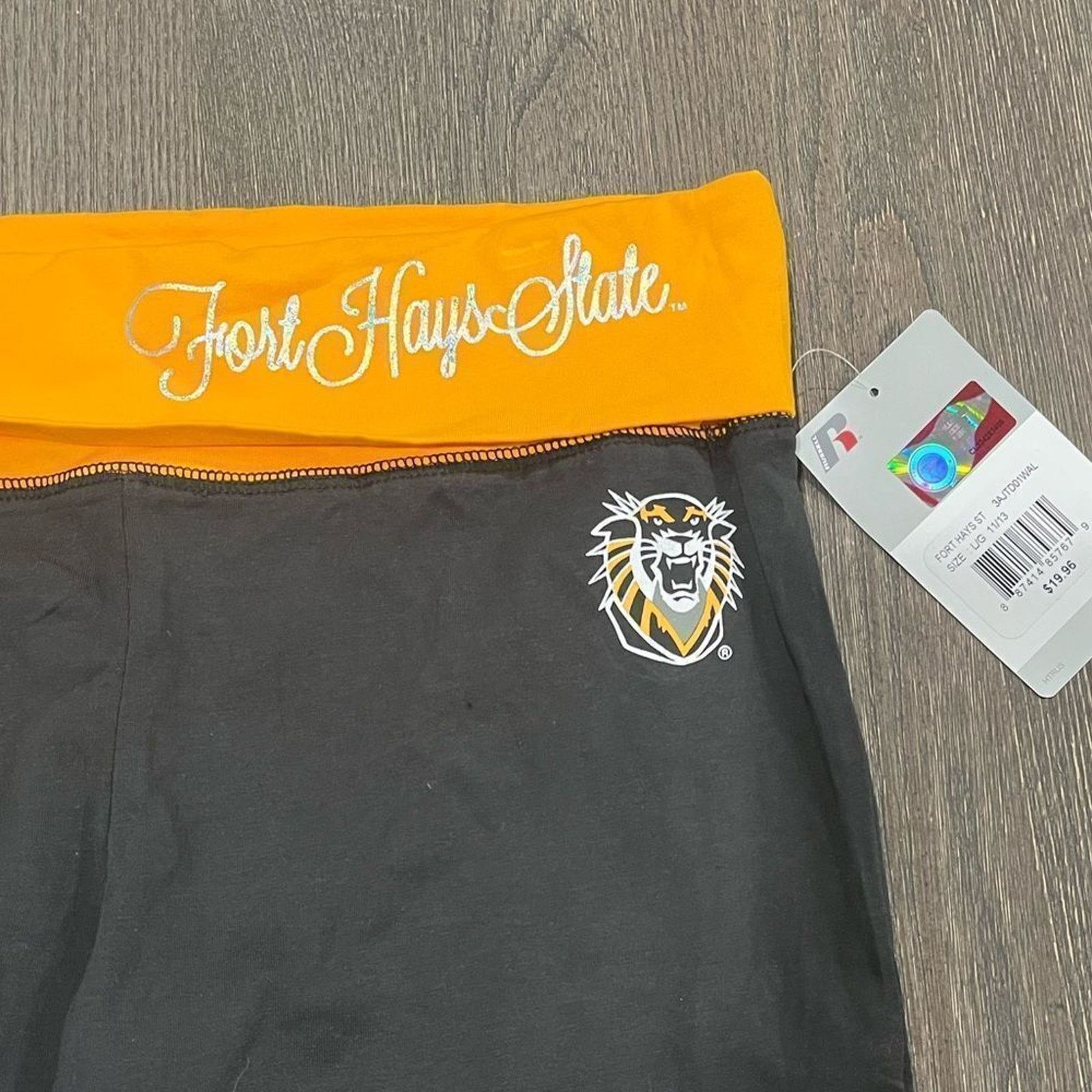 Russell Athletic Fort Hays State University Capri Leggings - Size L Size 31" - 6 Thumbnail