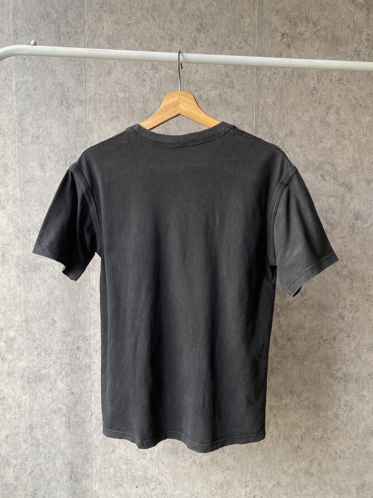 A.P.C. × Japanese Brand A.P.C Faded Black T Shirt Size US M / EU 48-50 / 2 - 2 Thumbnail