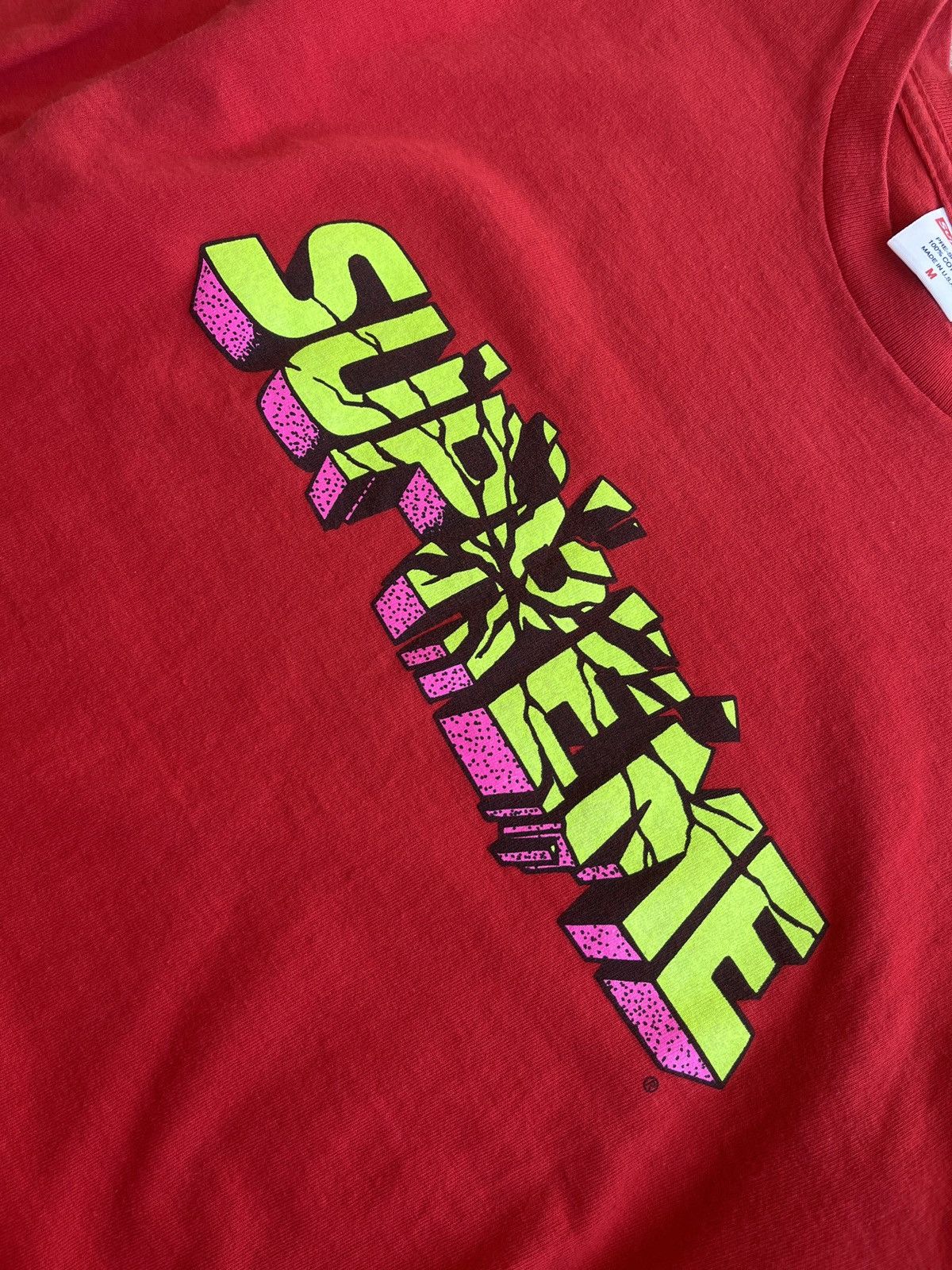 Supreme Supreme “Hulk” Smash Tee FW08 M Size US M / EU 48-50 / 2 - 7 Thumbnail
